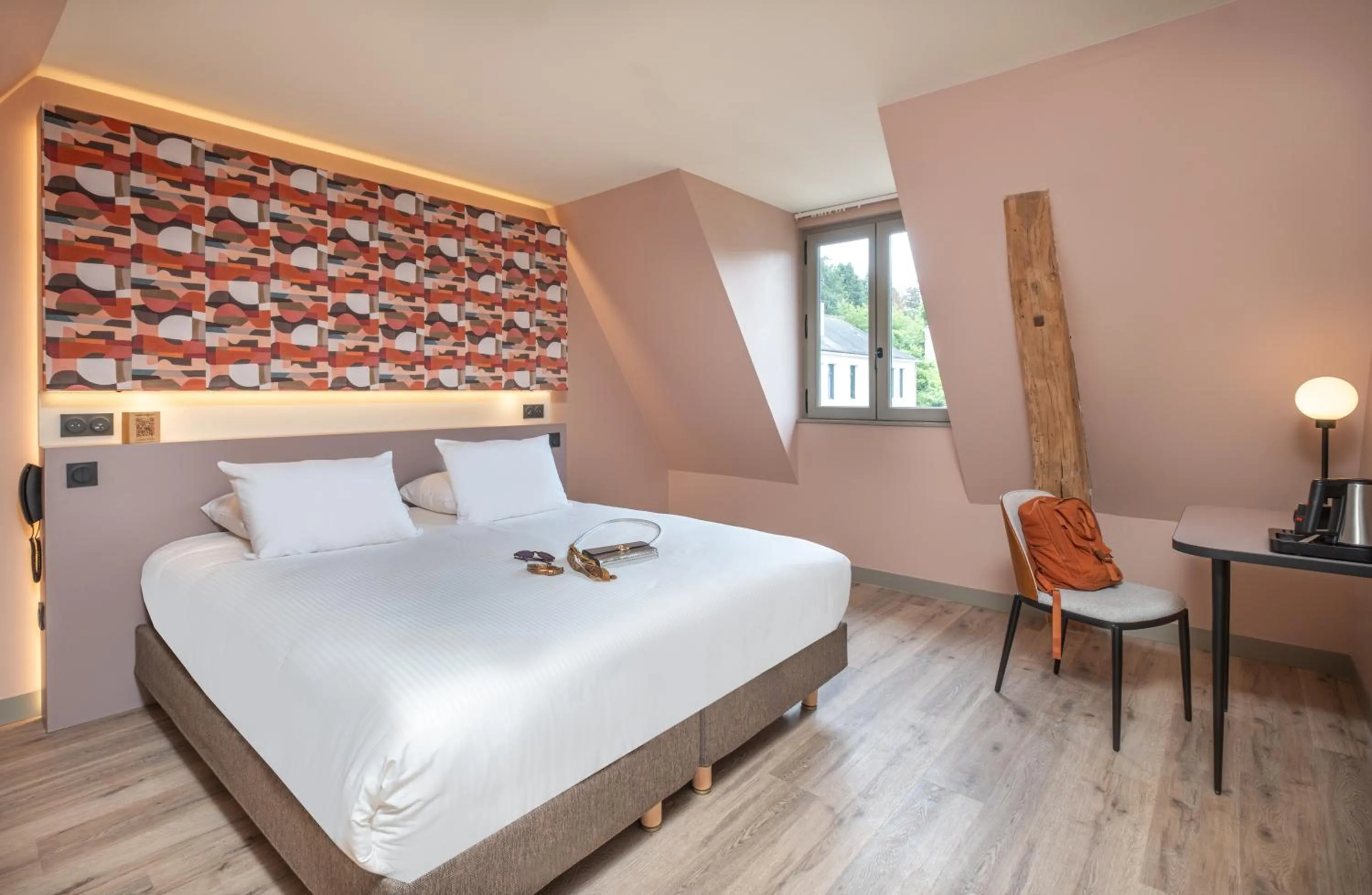 Bed in La Maison Rabelais