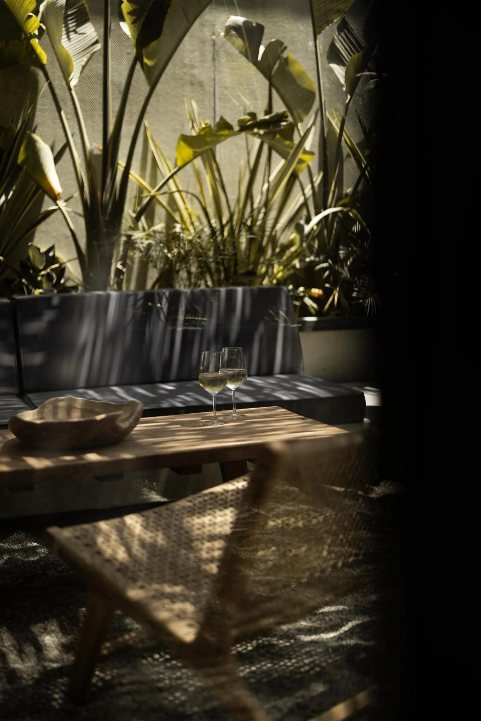 Patio in @before sunset