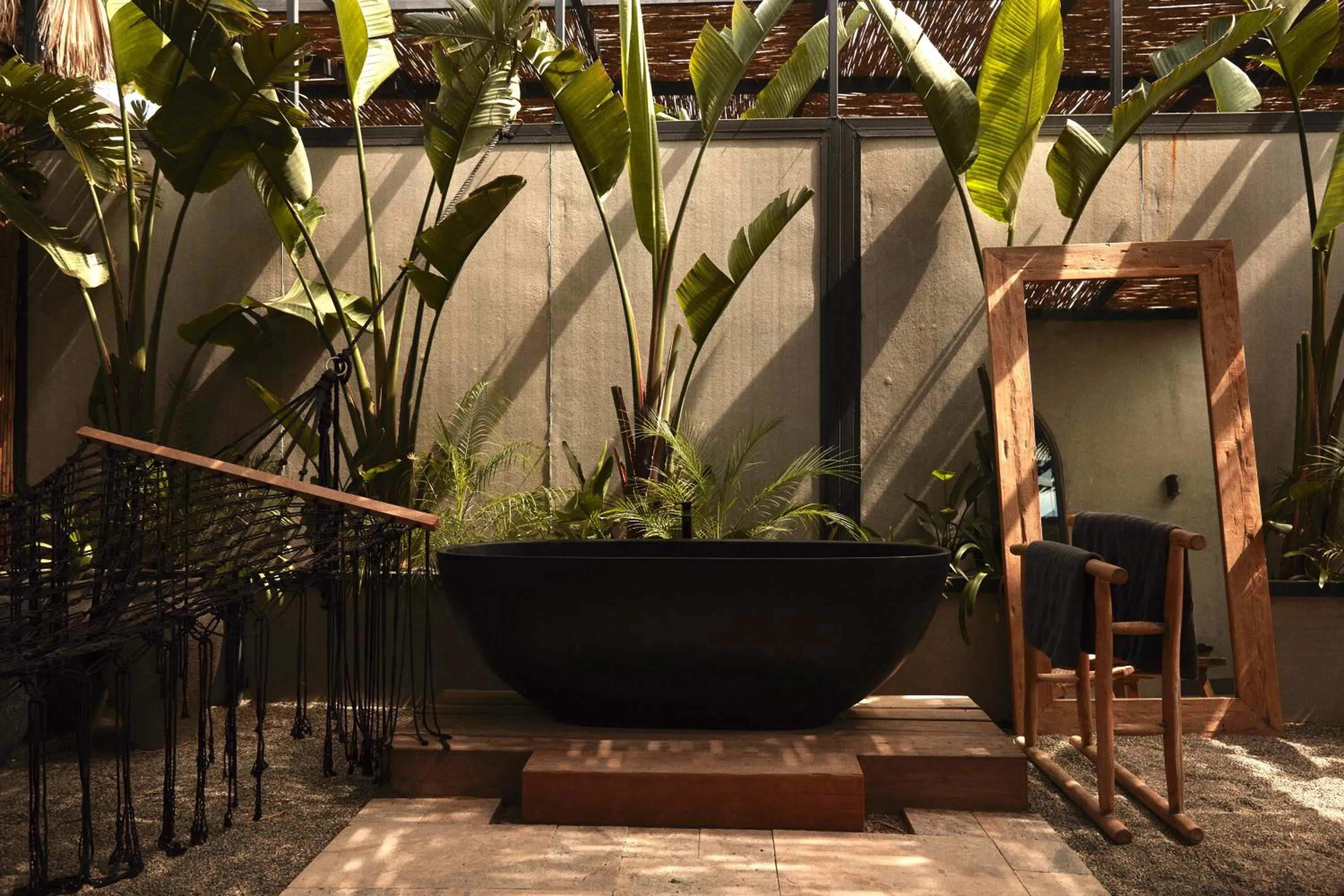 Patio in @before sunset