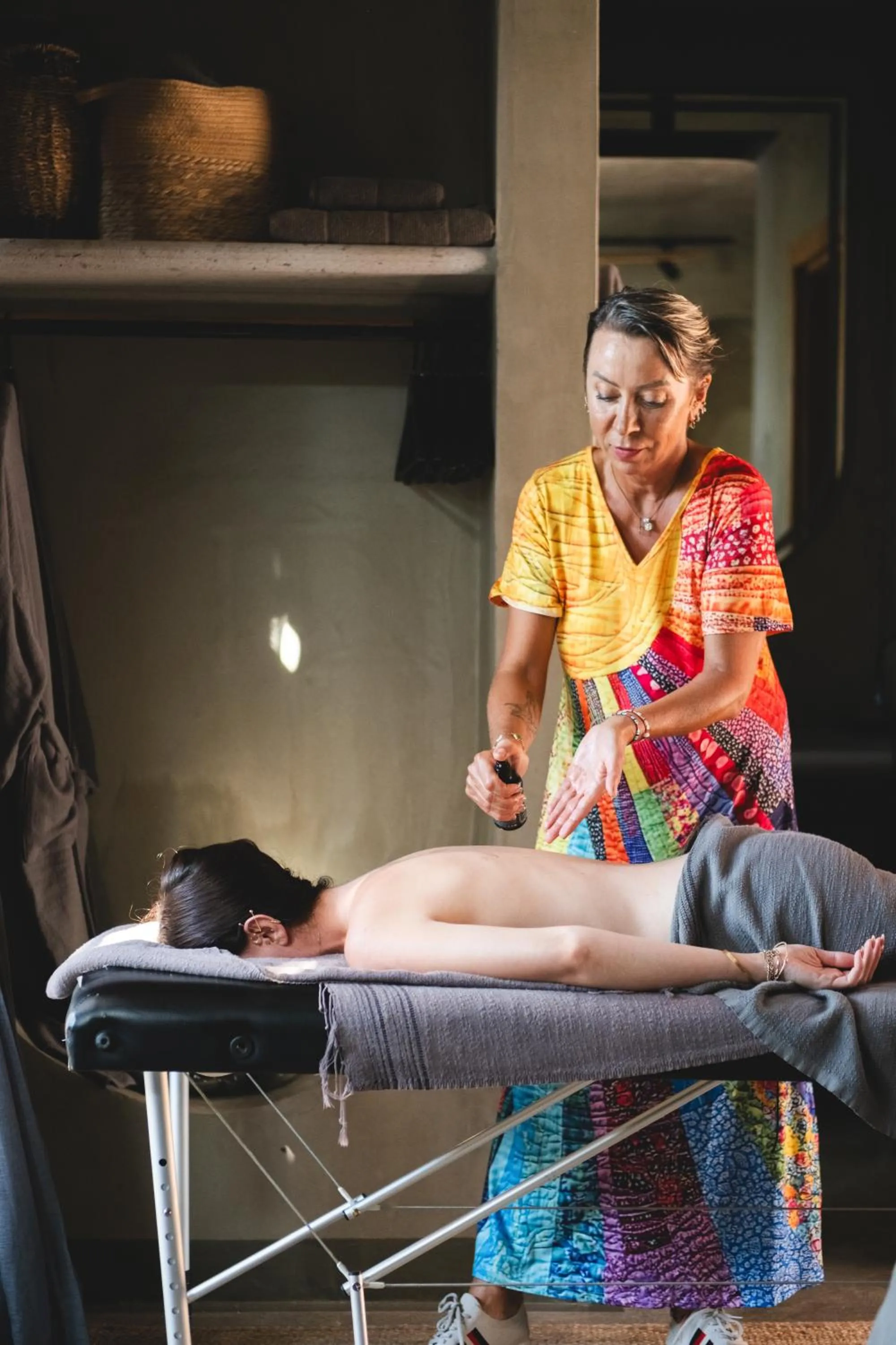 Massage in @before sunset