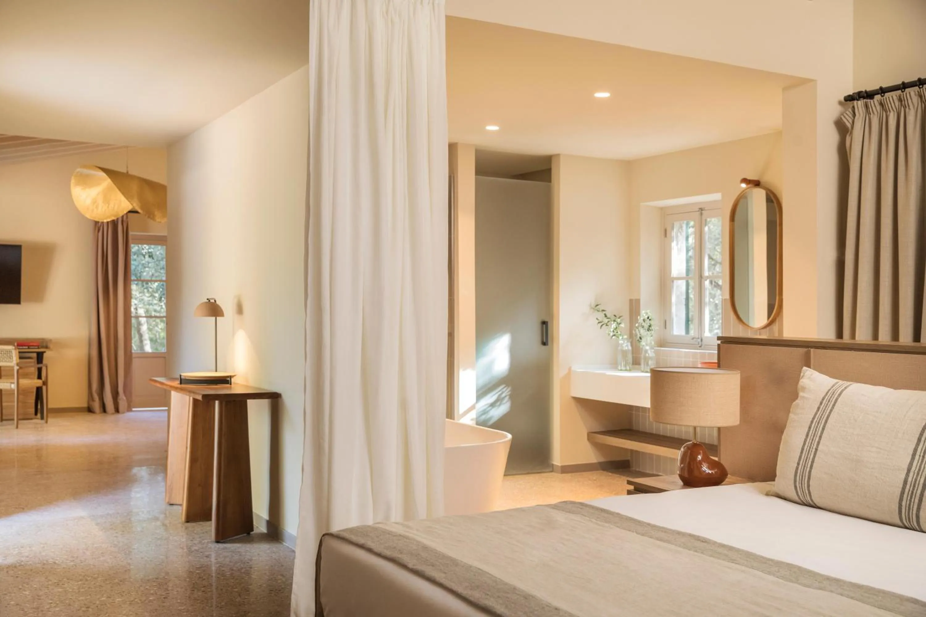 Photo of the whole room, Bed in Son Sabater by Zafiro