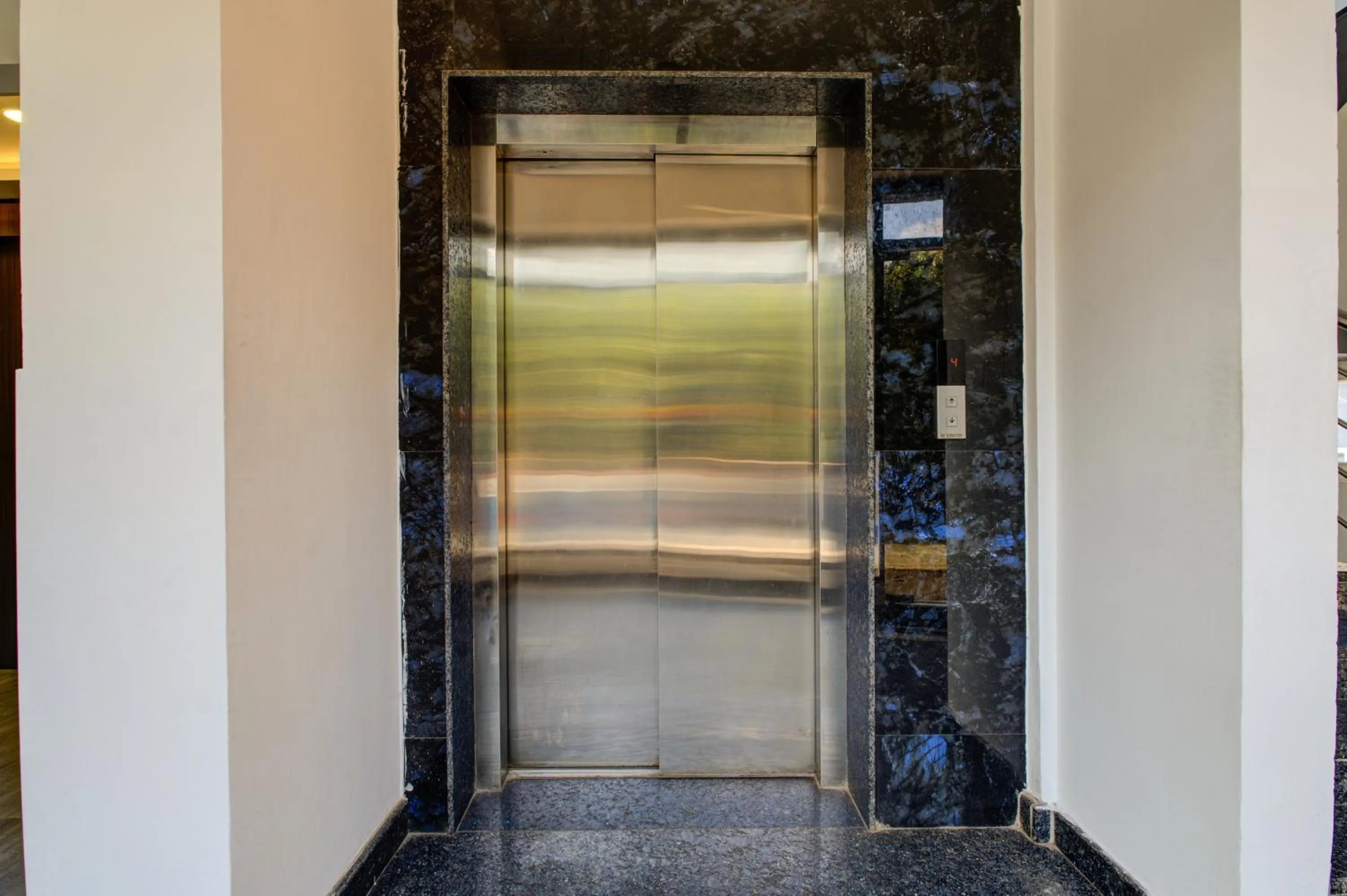 elevator in Silverkey Hotel Yelahanka