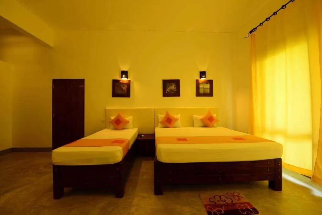 Bed in Nil Diya Mankada Safari Lodge