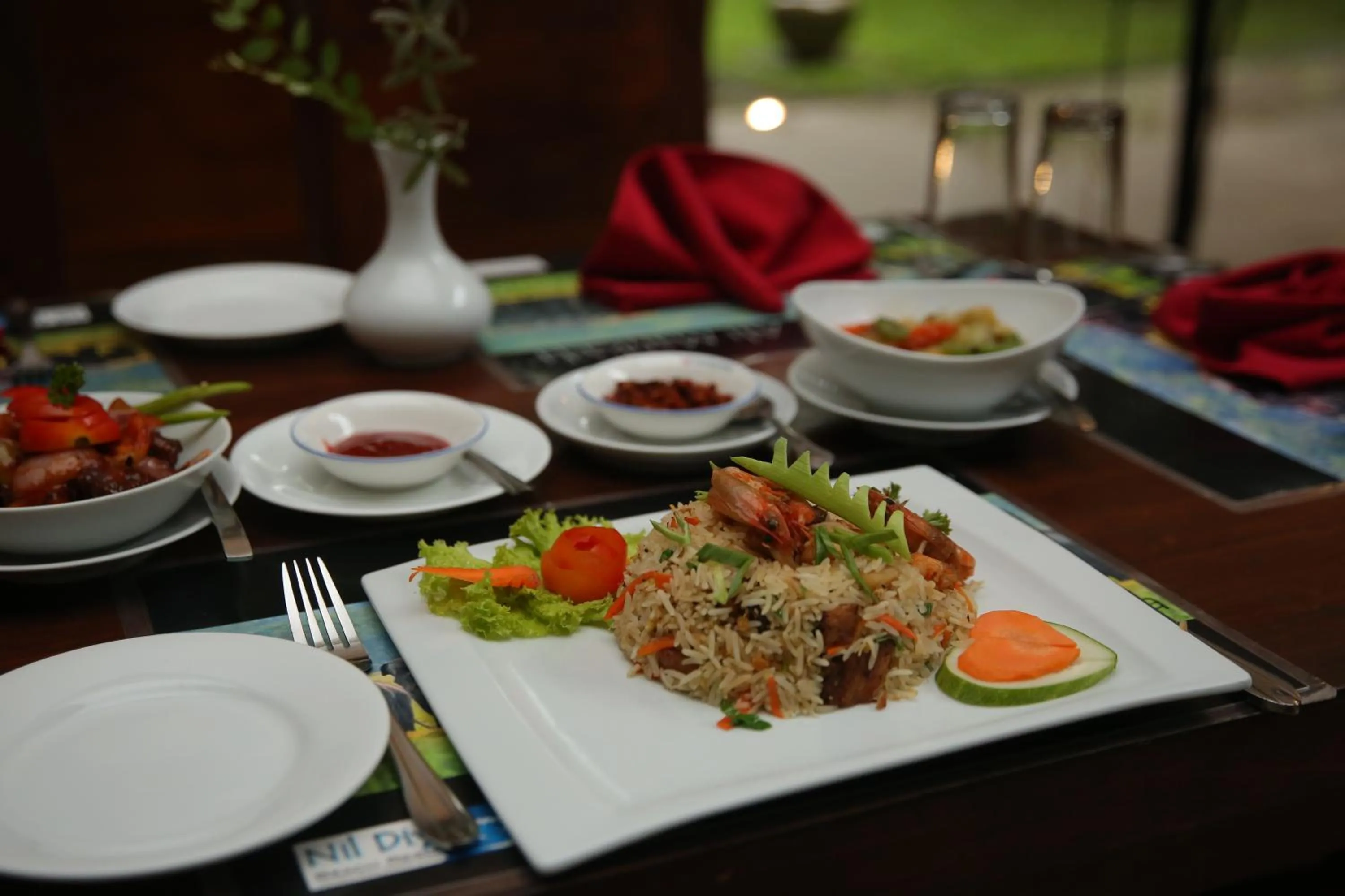 Food in Nil Diya Mankada Safari Lodge