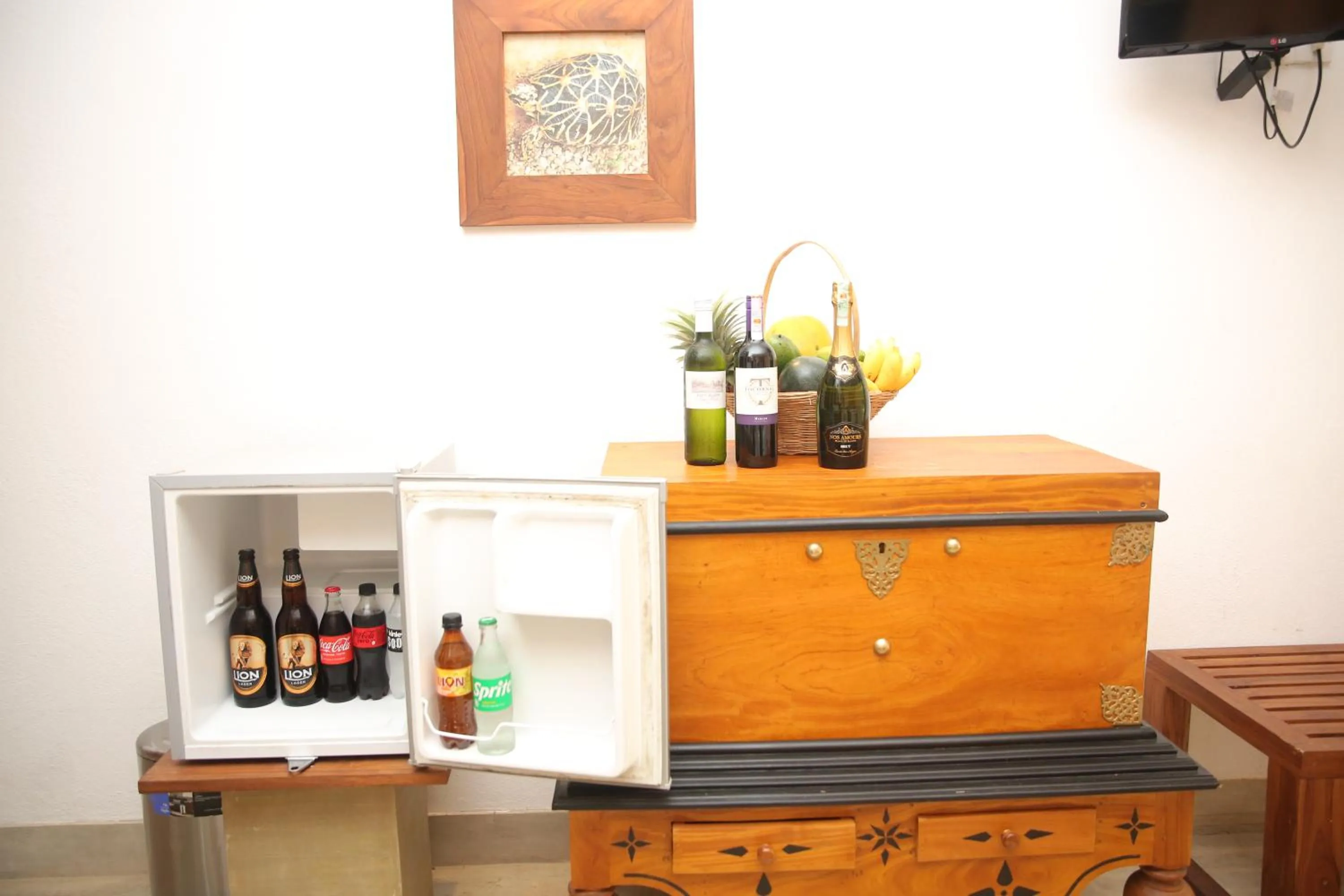 minibar in Nil Diya Mankada Safari Lodge