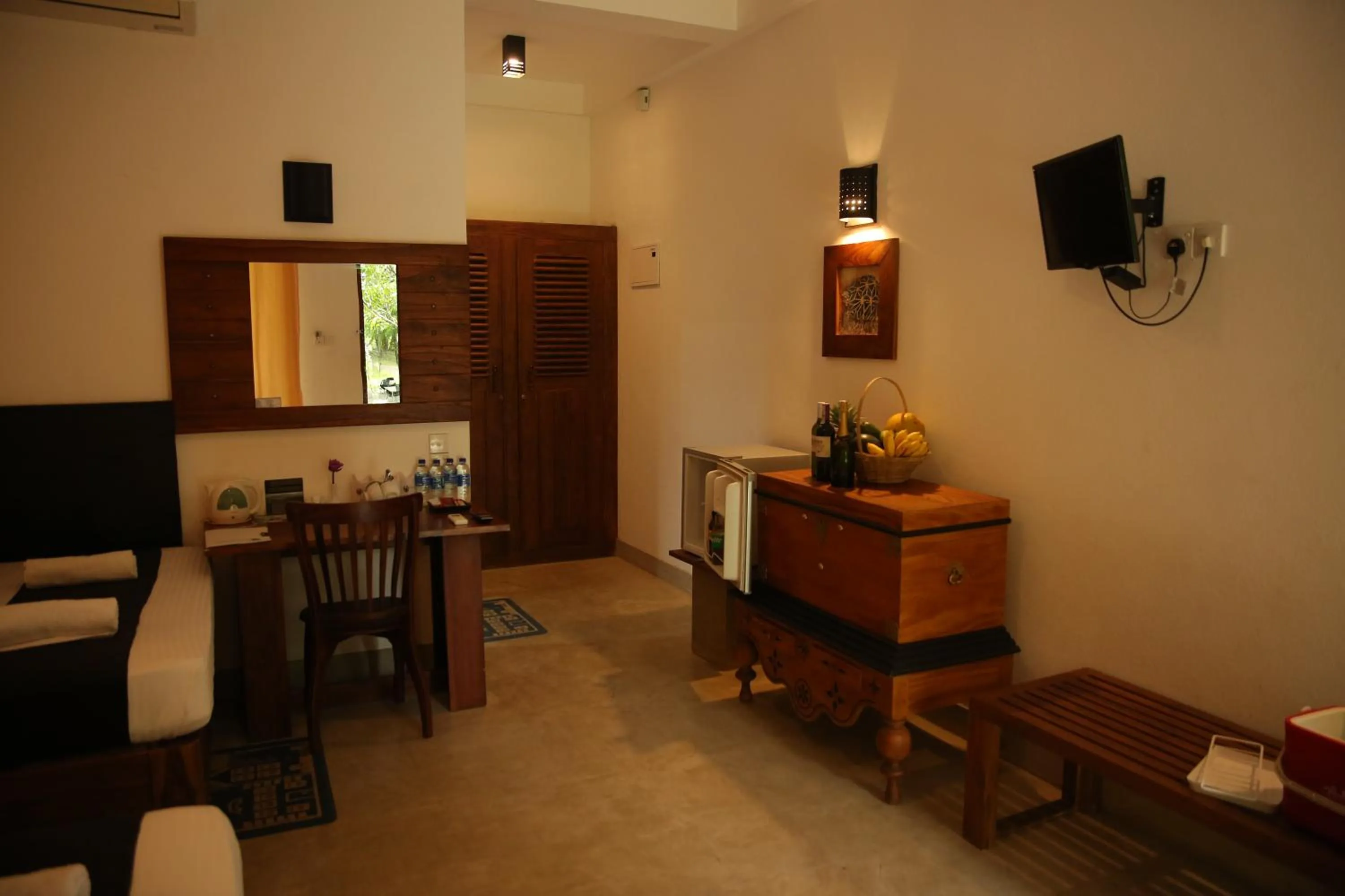 Living room in Nil Diya Mankada Safari Lodge