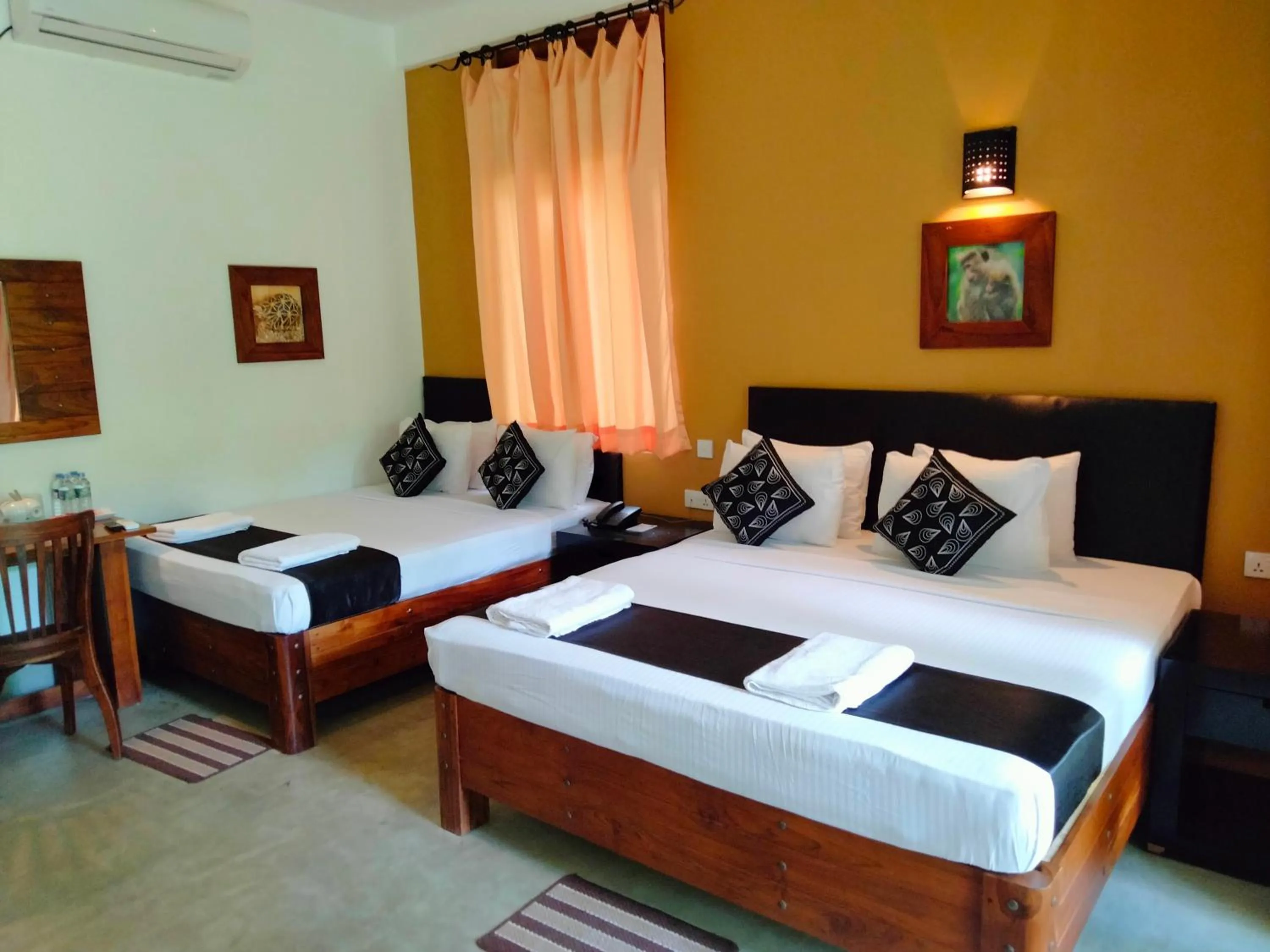 Bed in Nil Diya Mankada Safari Lodge