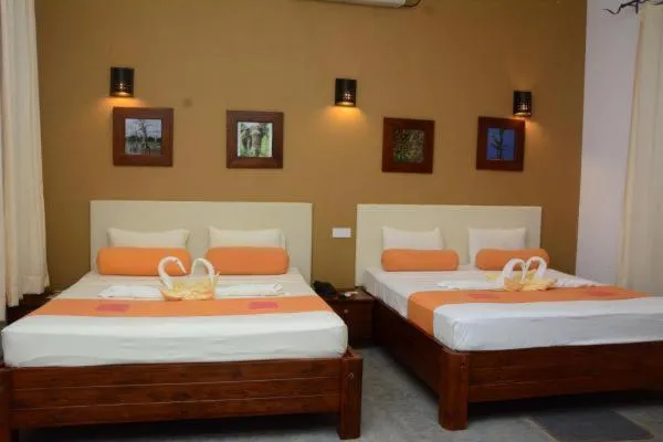 Bed in Nil Diya Mankada Safari Lodge