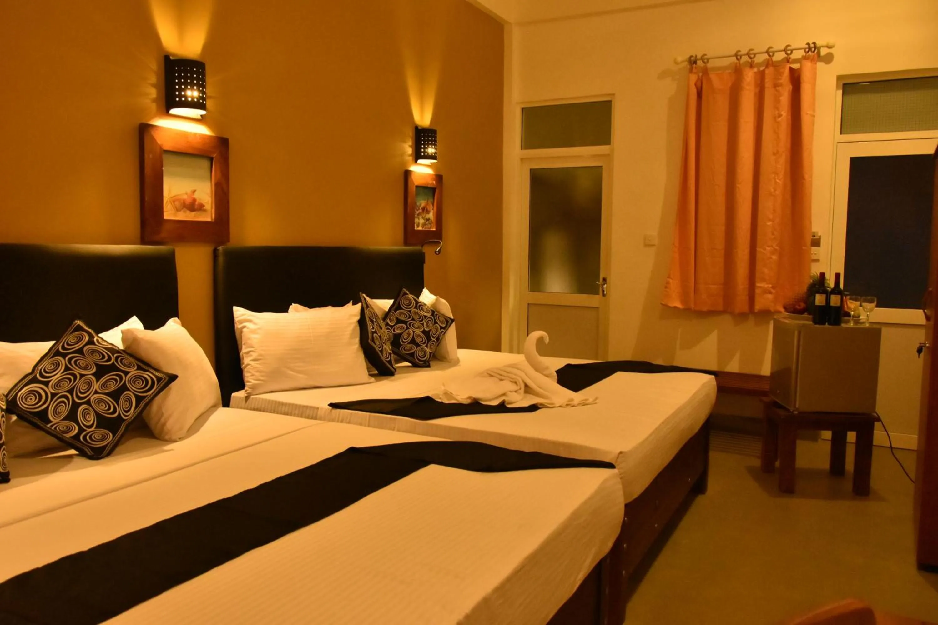 Bed in Nil Diya Mankada Safari Lodge