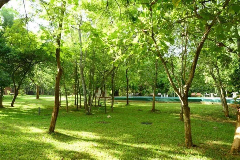 Garden in Nil Diya Mankada Safari Lodge