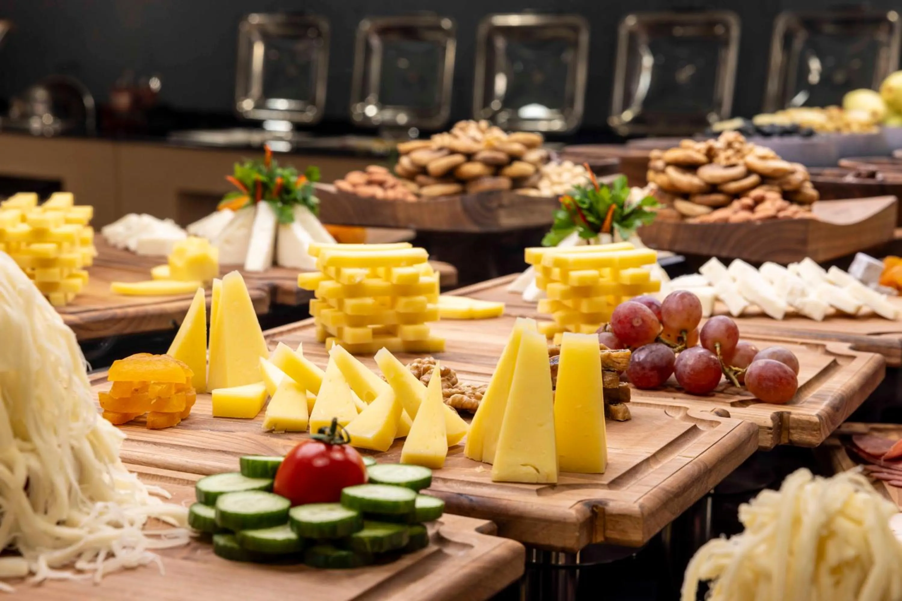 Buffet breakfast in ibis Istanbul Sisli