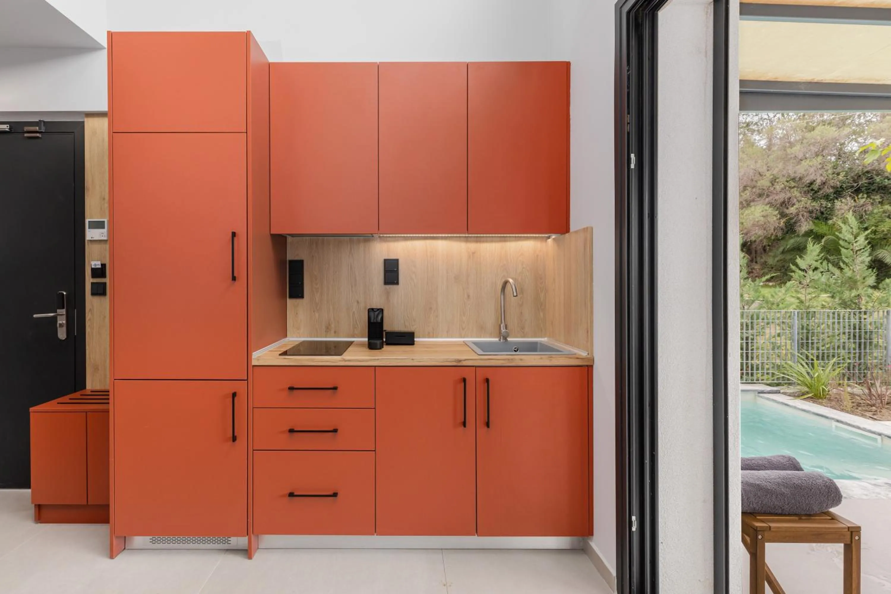 Kitchen or kitchenette in The 8 Suites