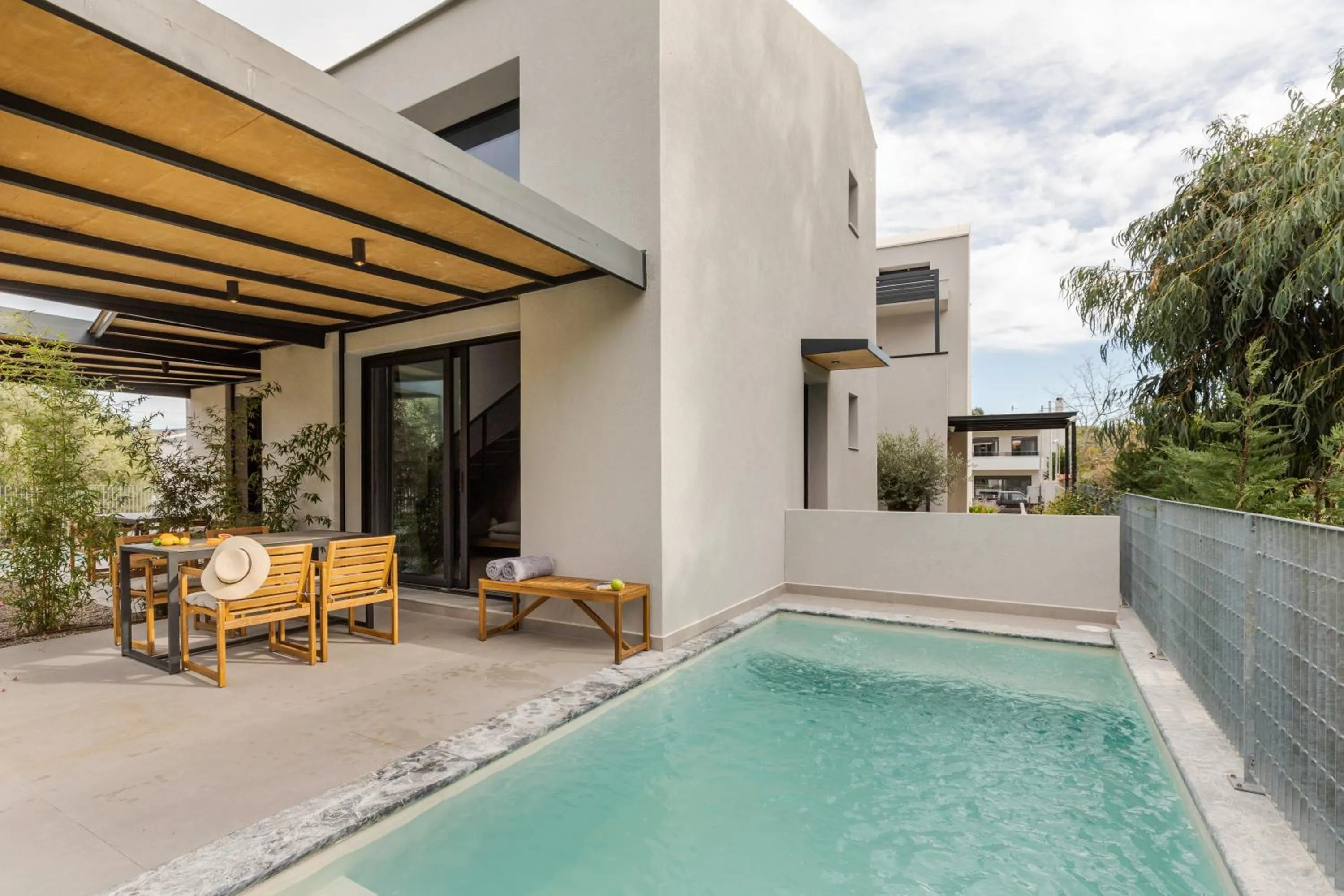 Swimming pool in The 8 Suites