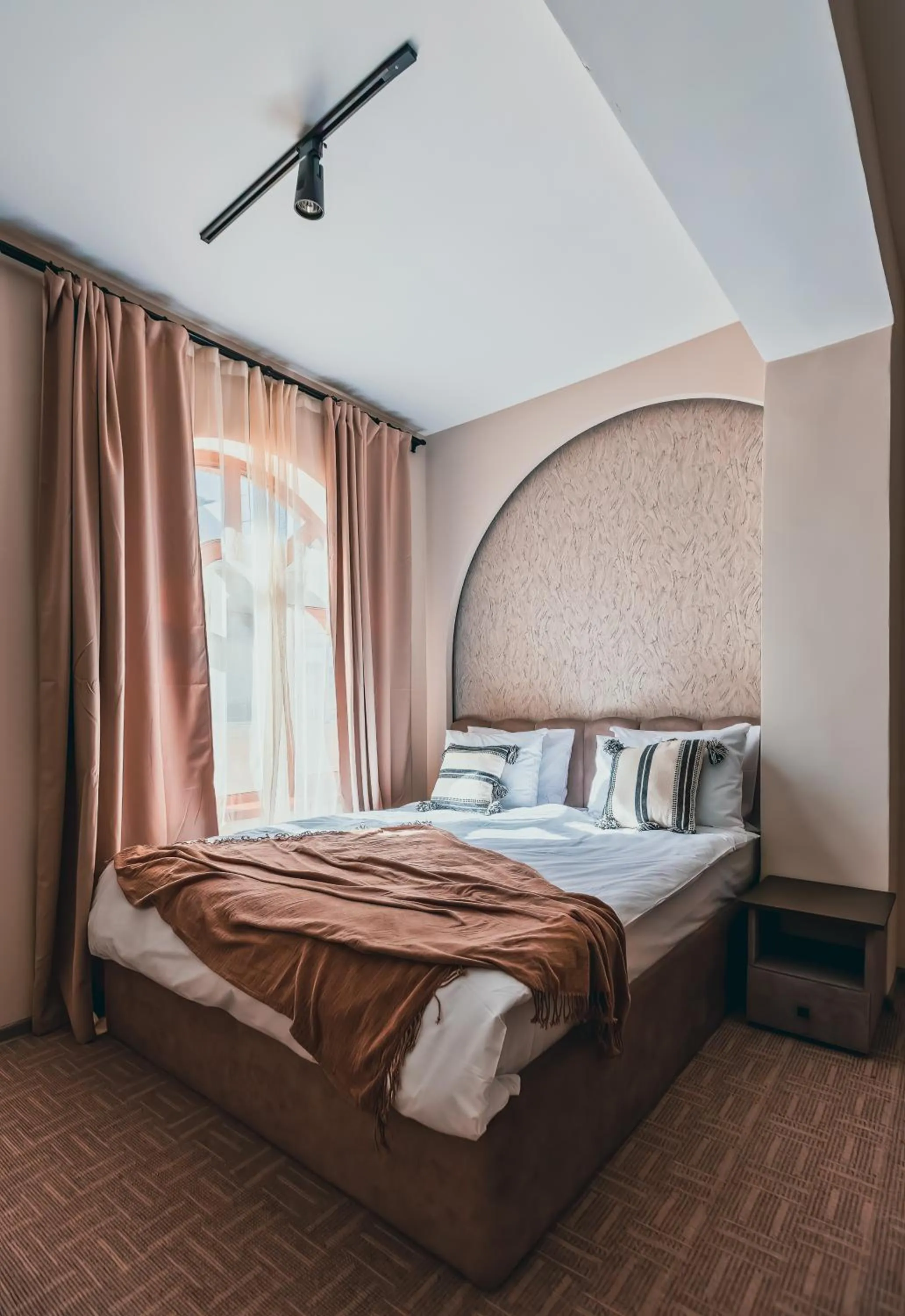 Bed in Dastan Hotel Baku