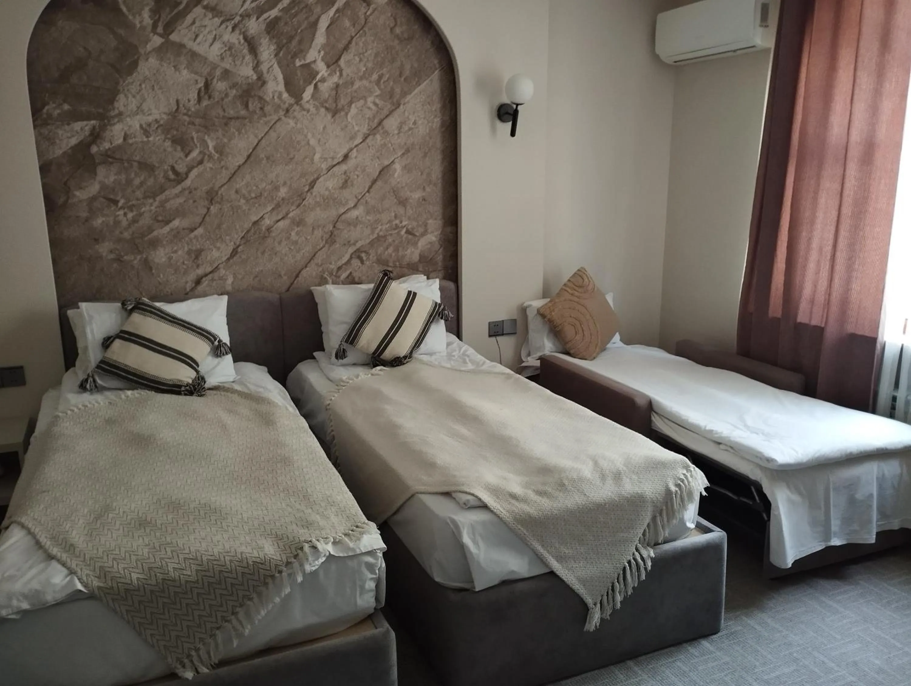 Bed in Dastan Hotel Baku