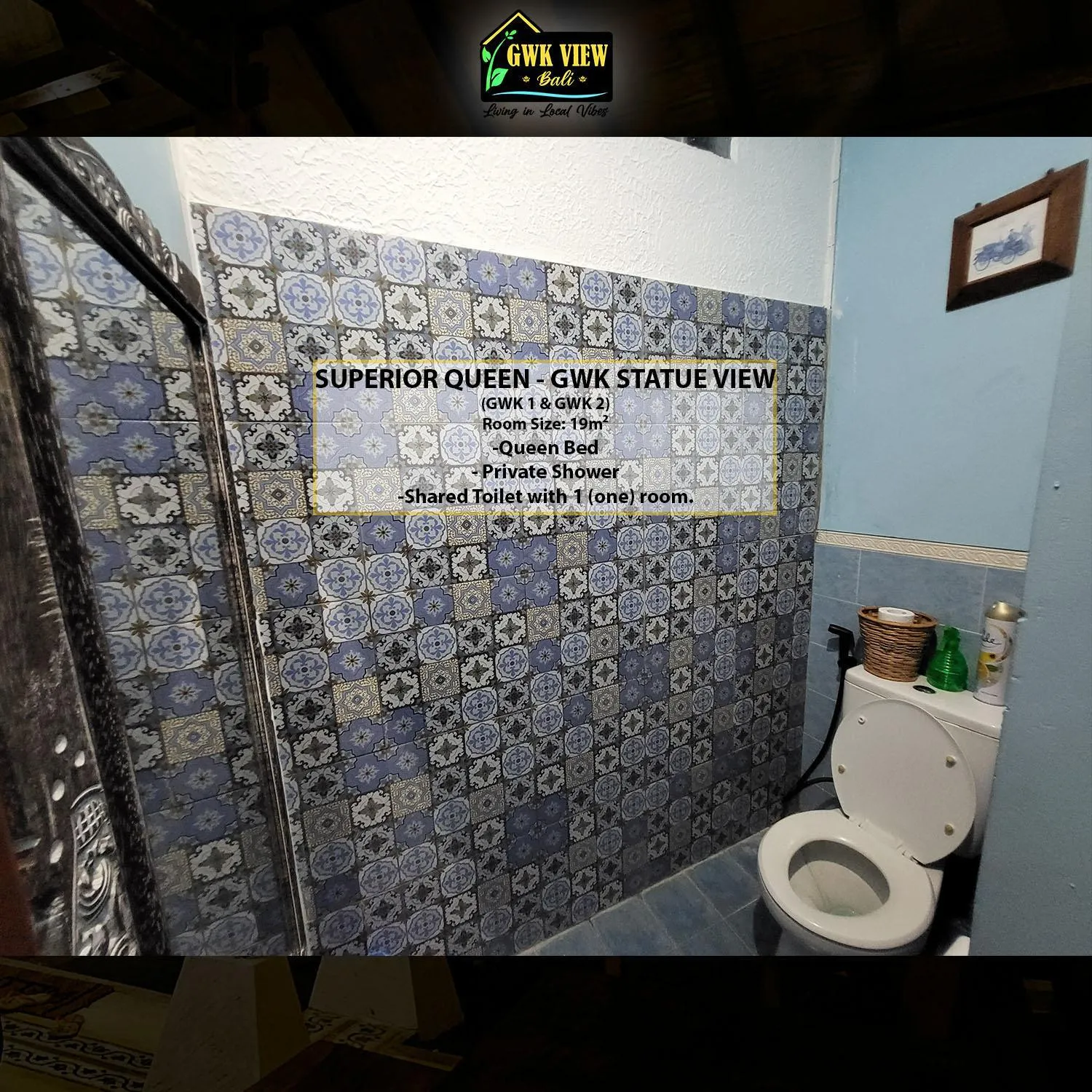 Toilet in GWK View Boutique Hotel and Residence