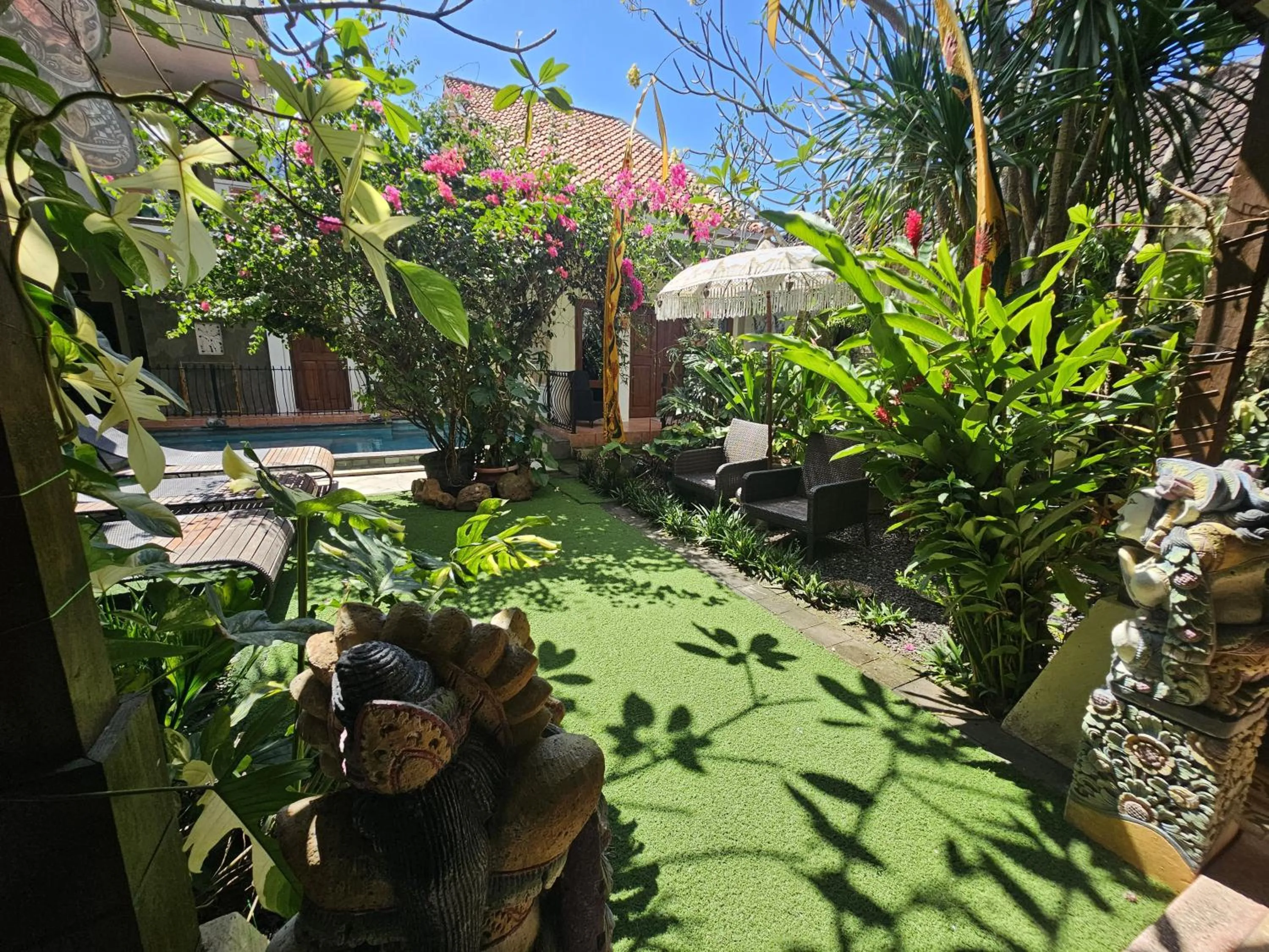 Garden in GWK View Boutique Hotel and Residence