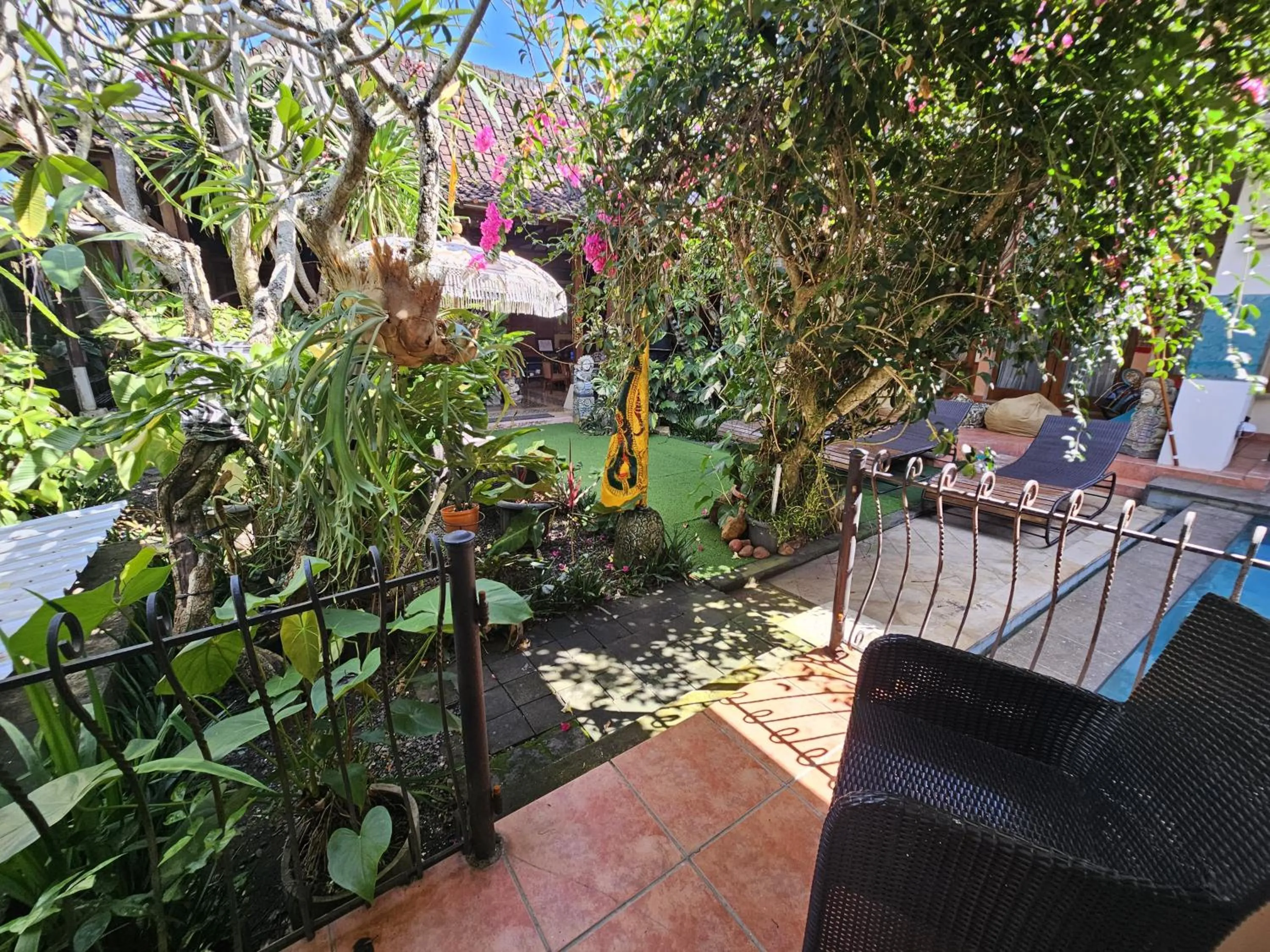 Patio in GWK View Boutique Hotel and Residence