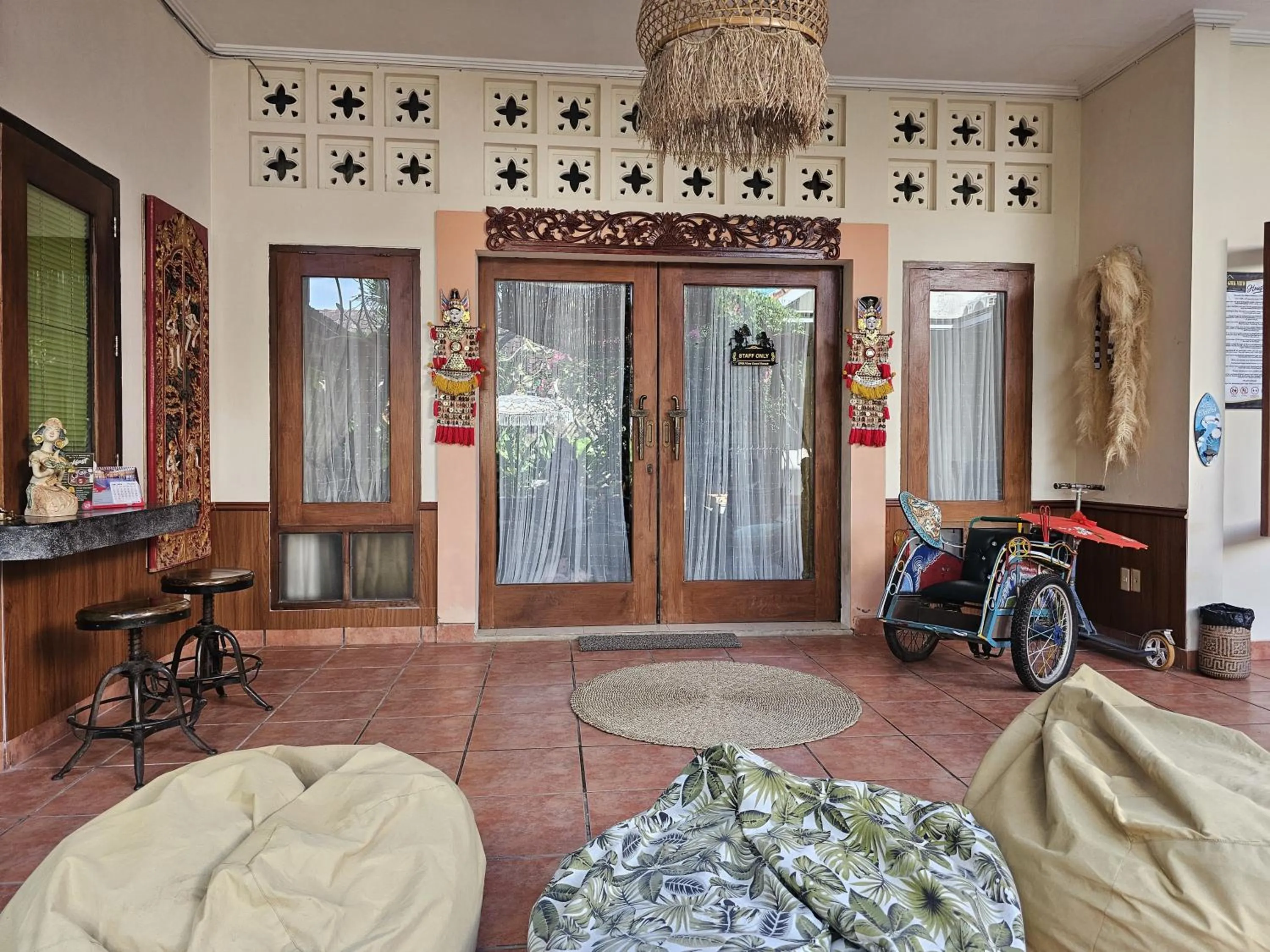 Seating area in GWK View Boutique Hotel and Residence