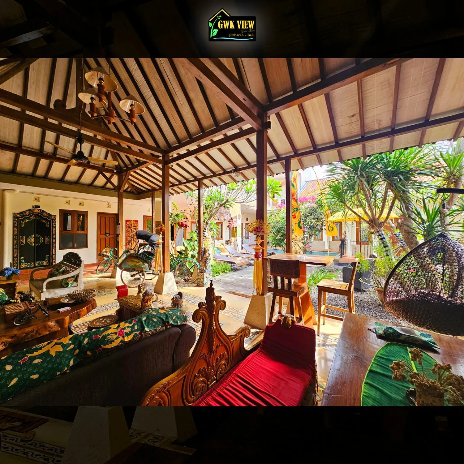 Garden in GWK View Boutique Hotel and Residence