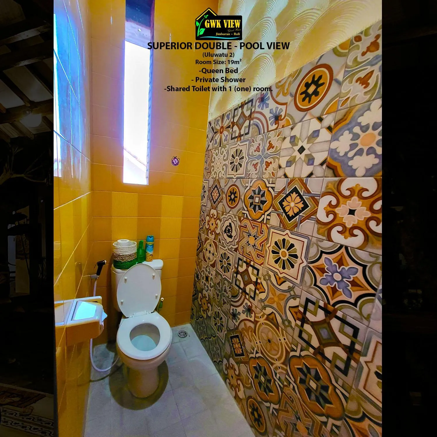 Toilet in GWK View Boutique Hotel and Residence