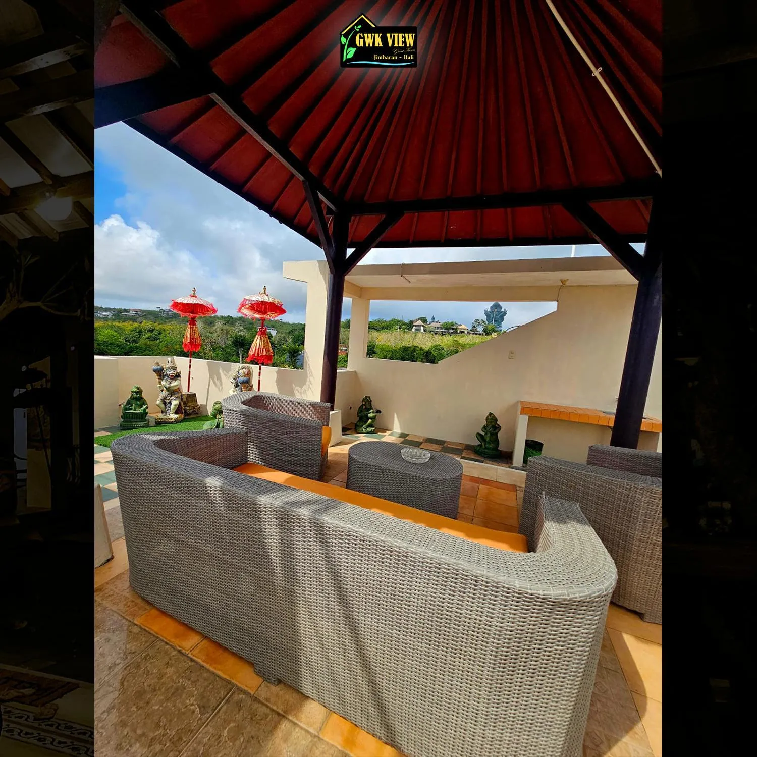 Balcony/Terrace in GWK View Boutique Hotel and Residence