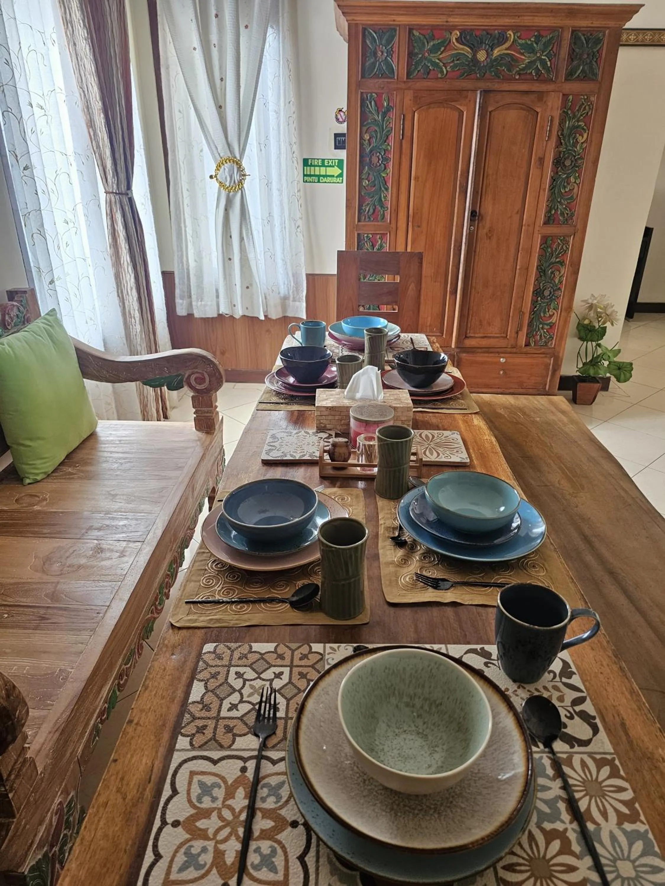 Dining area in GWK View Boutique Hotel and Residence