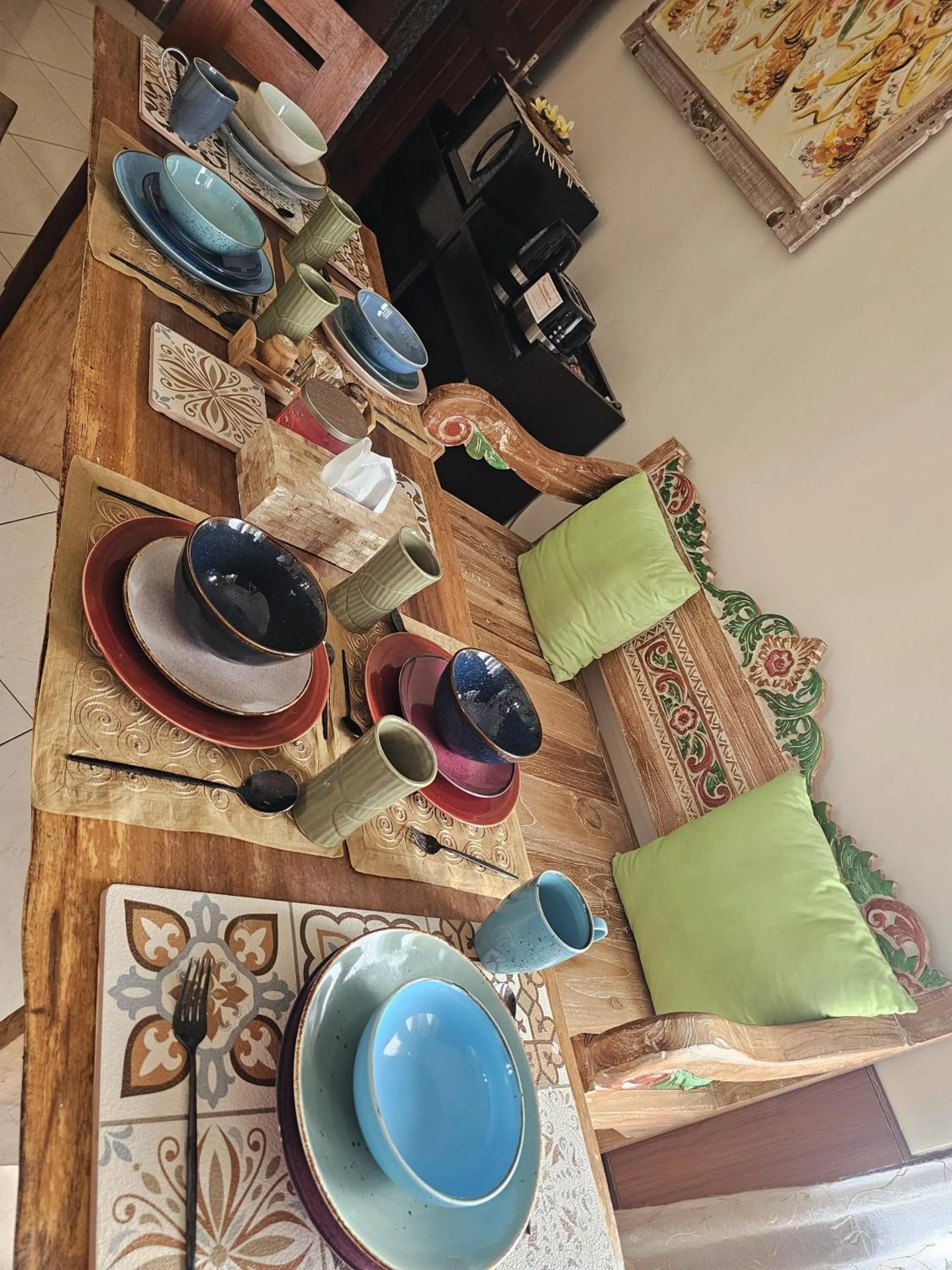 Dining area in GWK View Boutique Hotel and Residence