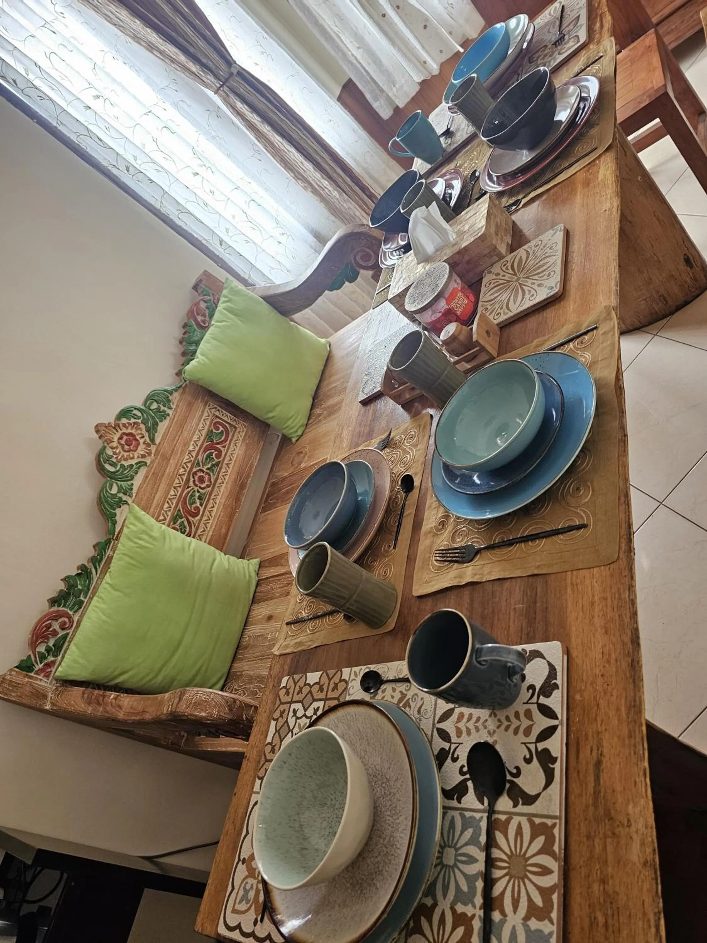 Dining area in GWK View Boutique Hotel and Residence