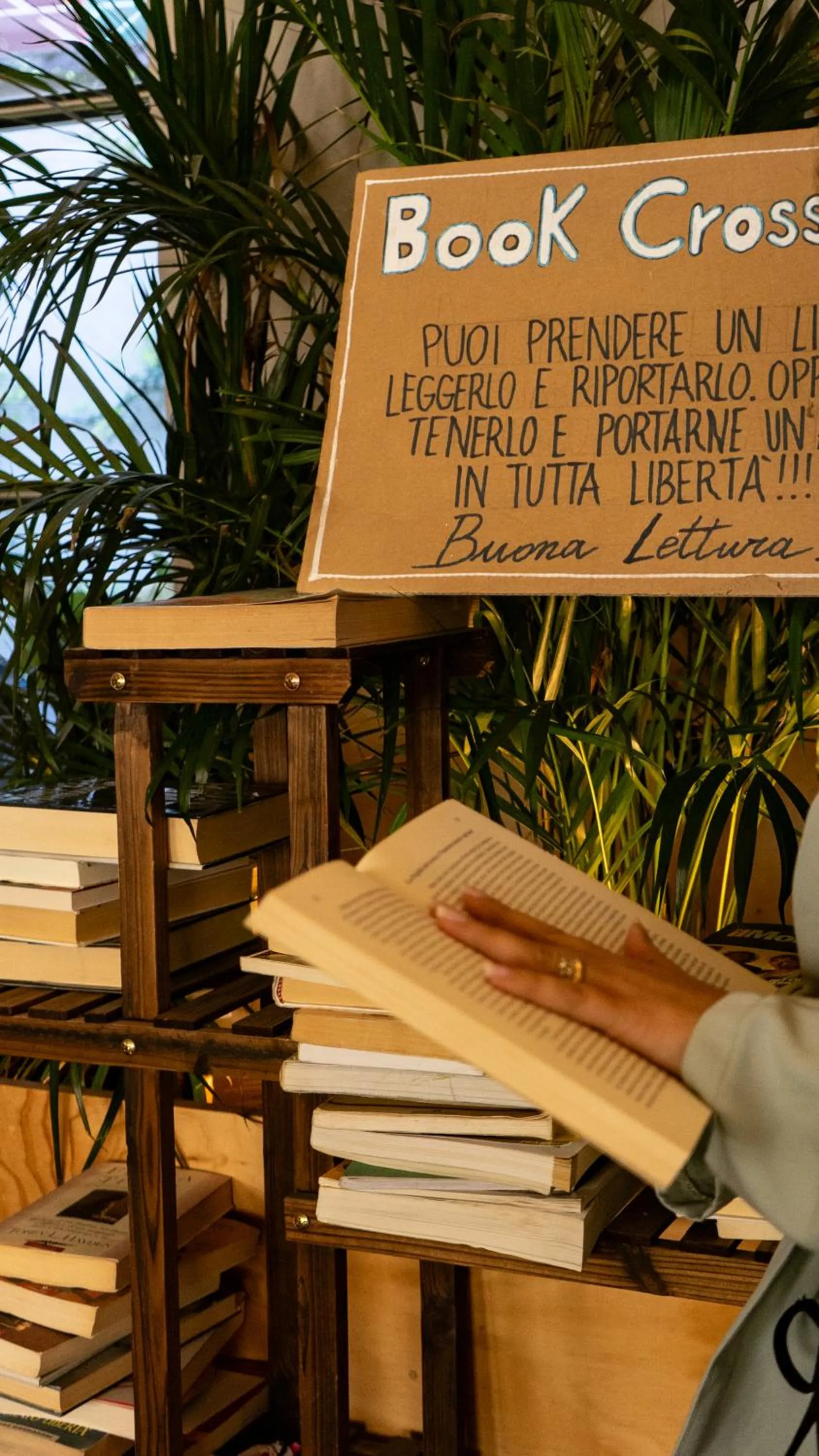 Library in Bovisa Urban Garden