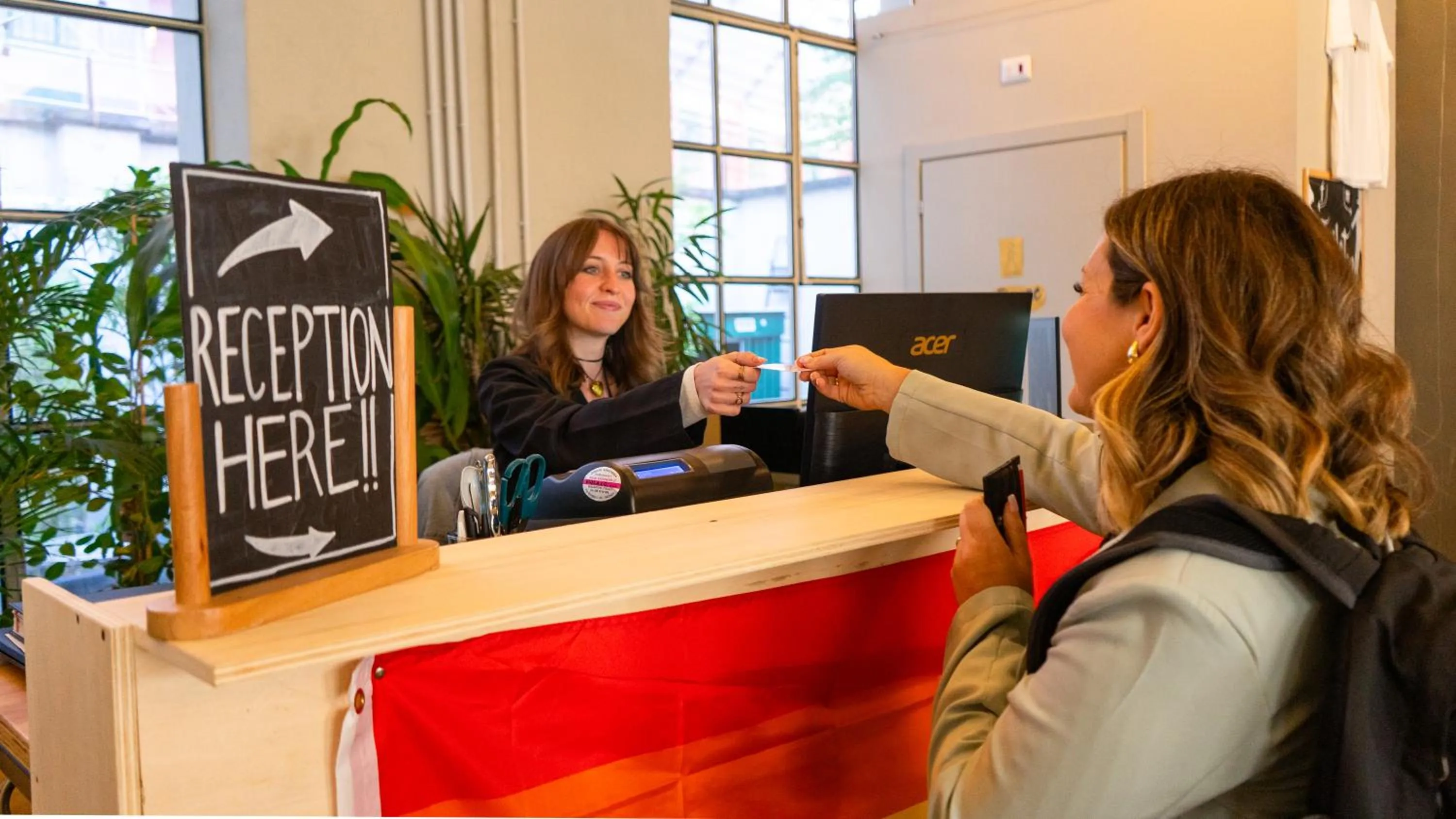 People in Bovisa Urban Garden