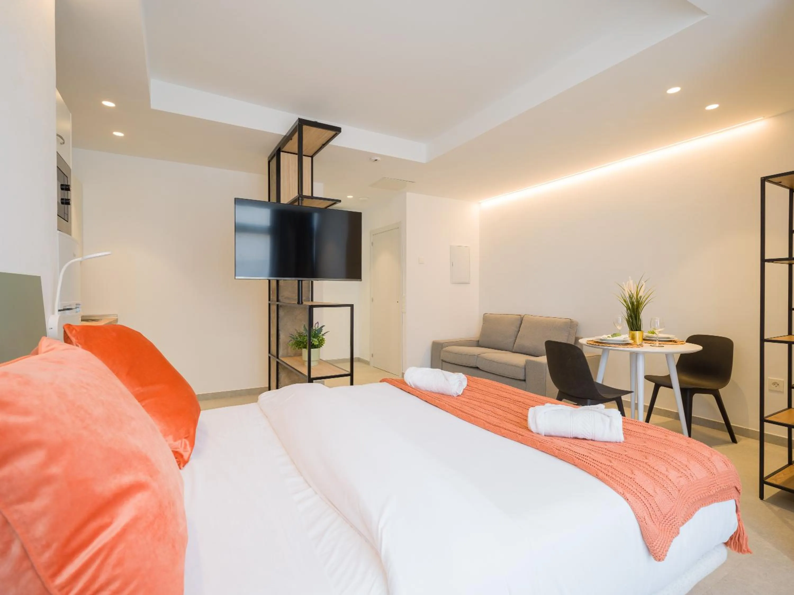 Bed in Shabolo Apartments Las Palmas