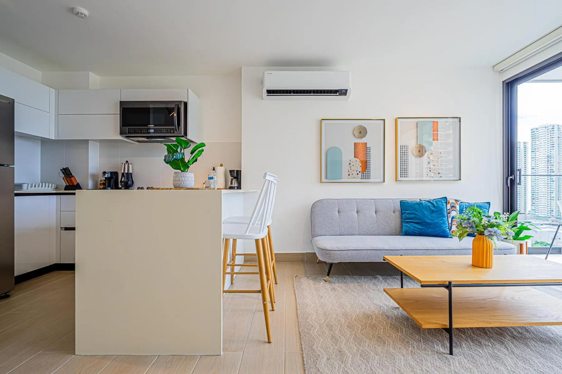 Living room in Wynwood House San Francisco