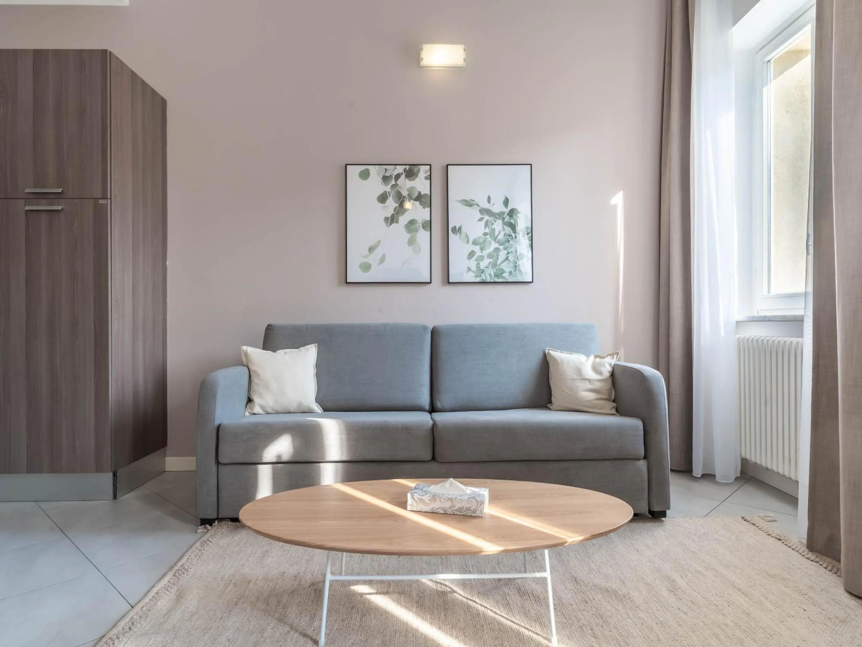 Living room in Limehome Verona La Vigna in Città