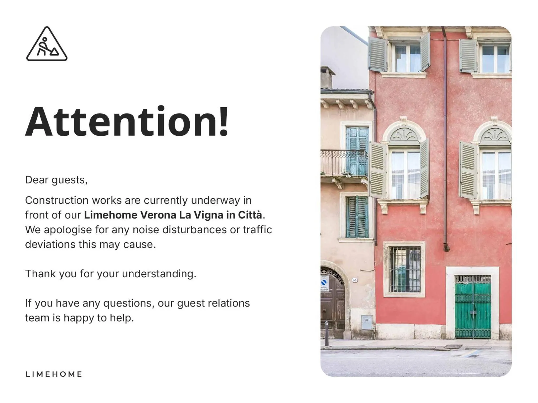 Property building in Limehome Verona La Vigna in Città