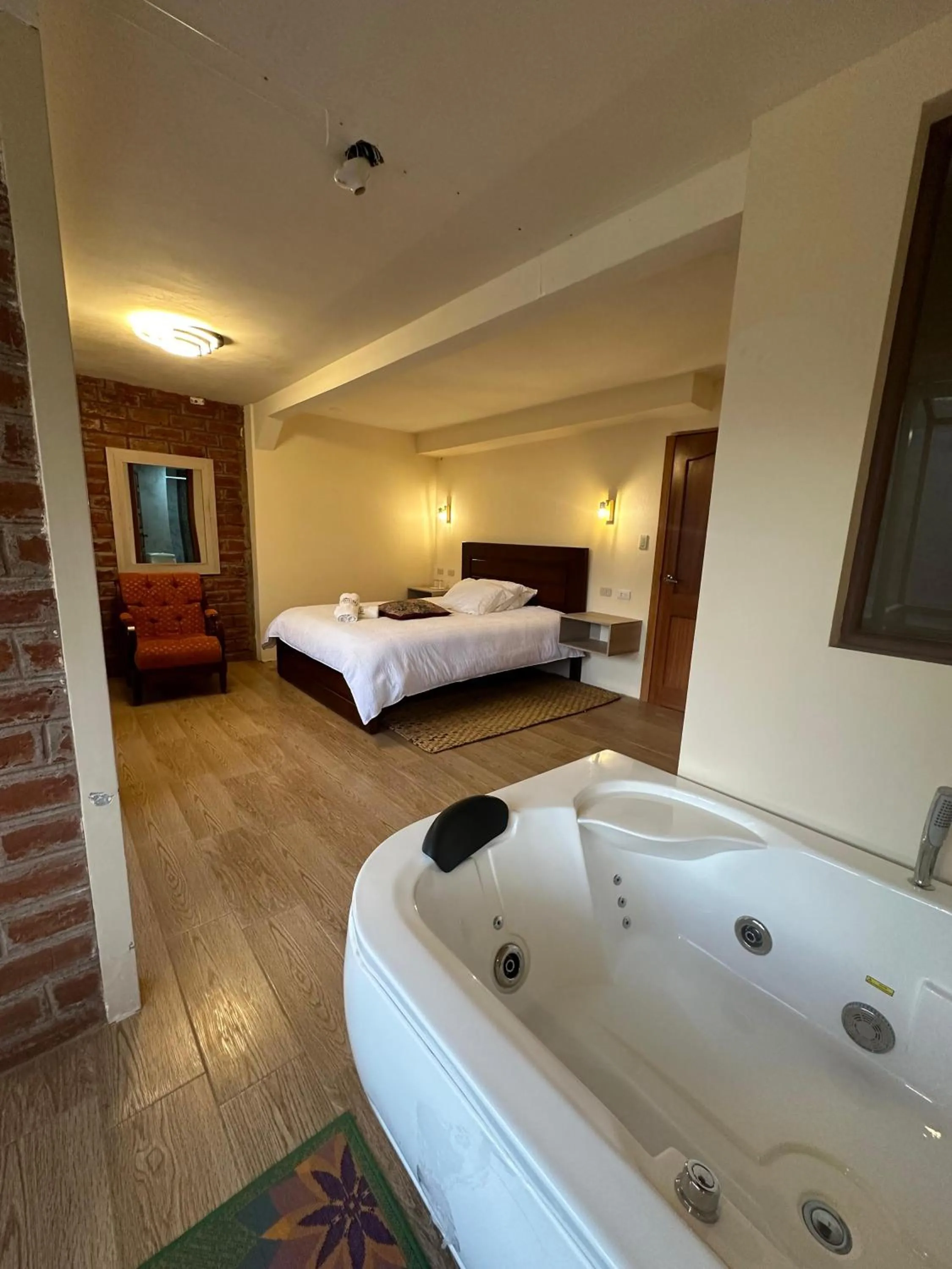 Bed in Spa Hotel Etelvina