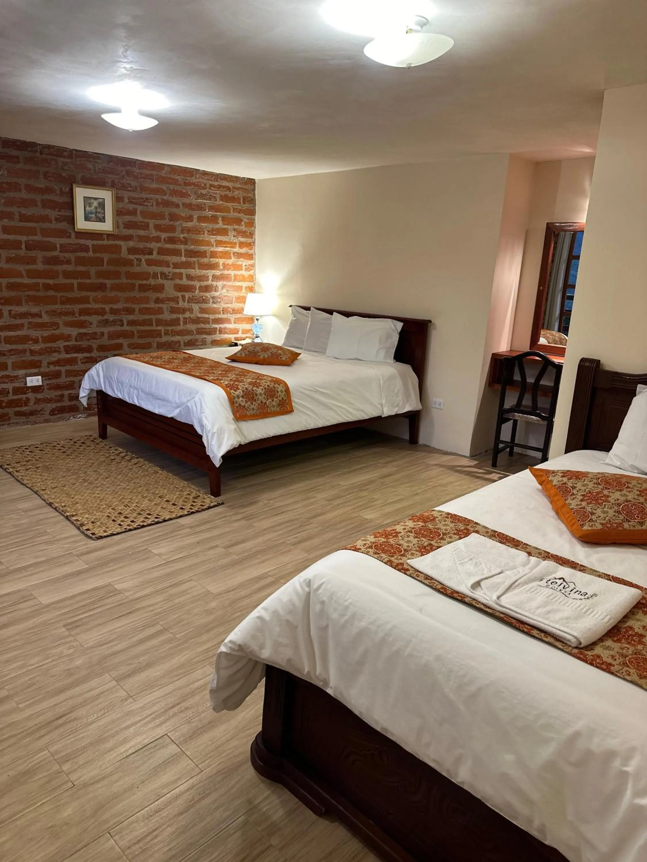 Bed in Spa Hotel Etelvina