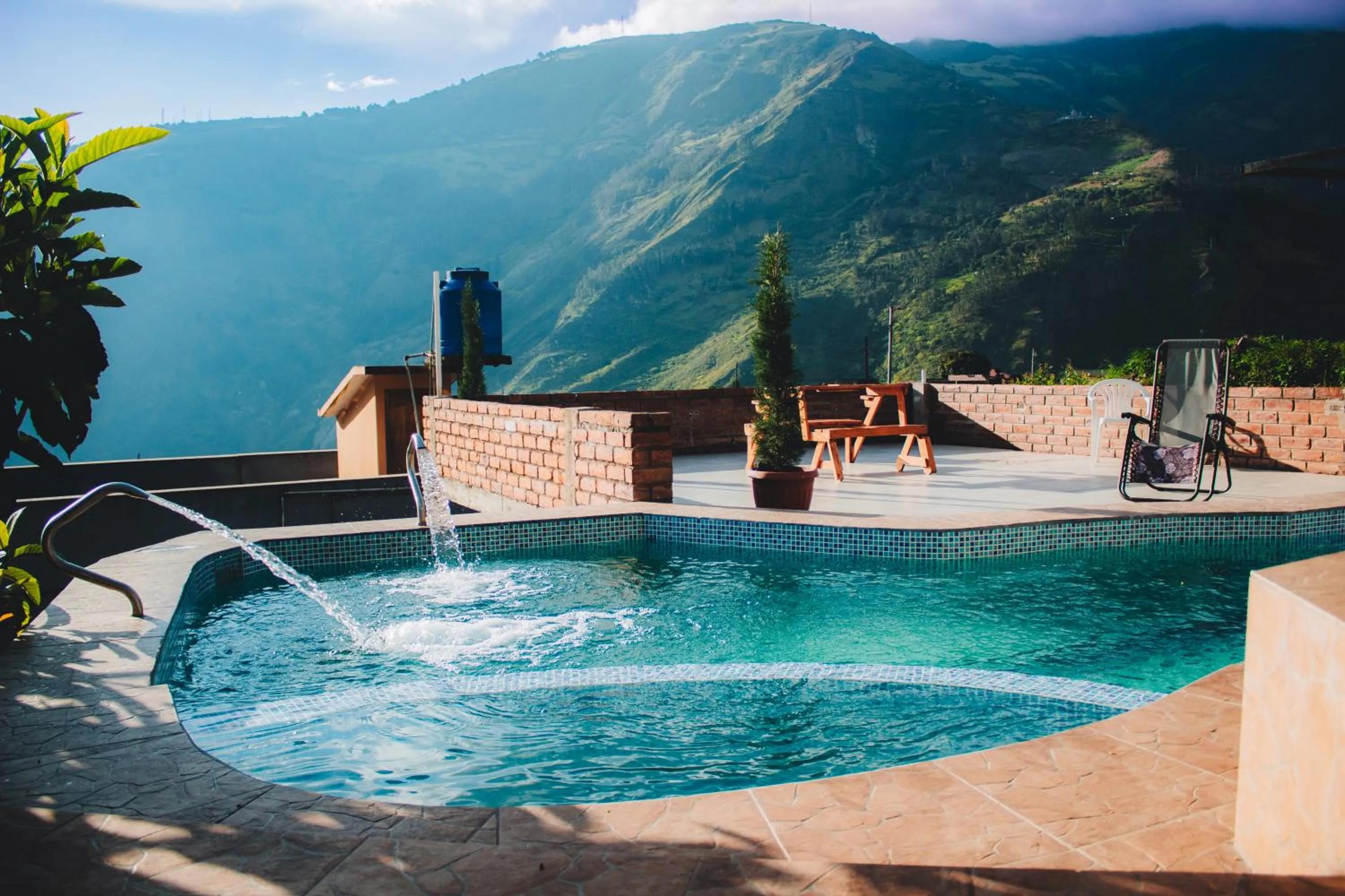 Swimming pool in Spa Hotel Etelvina