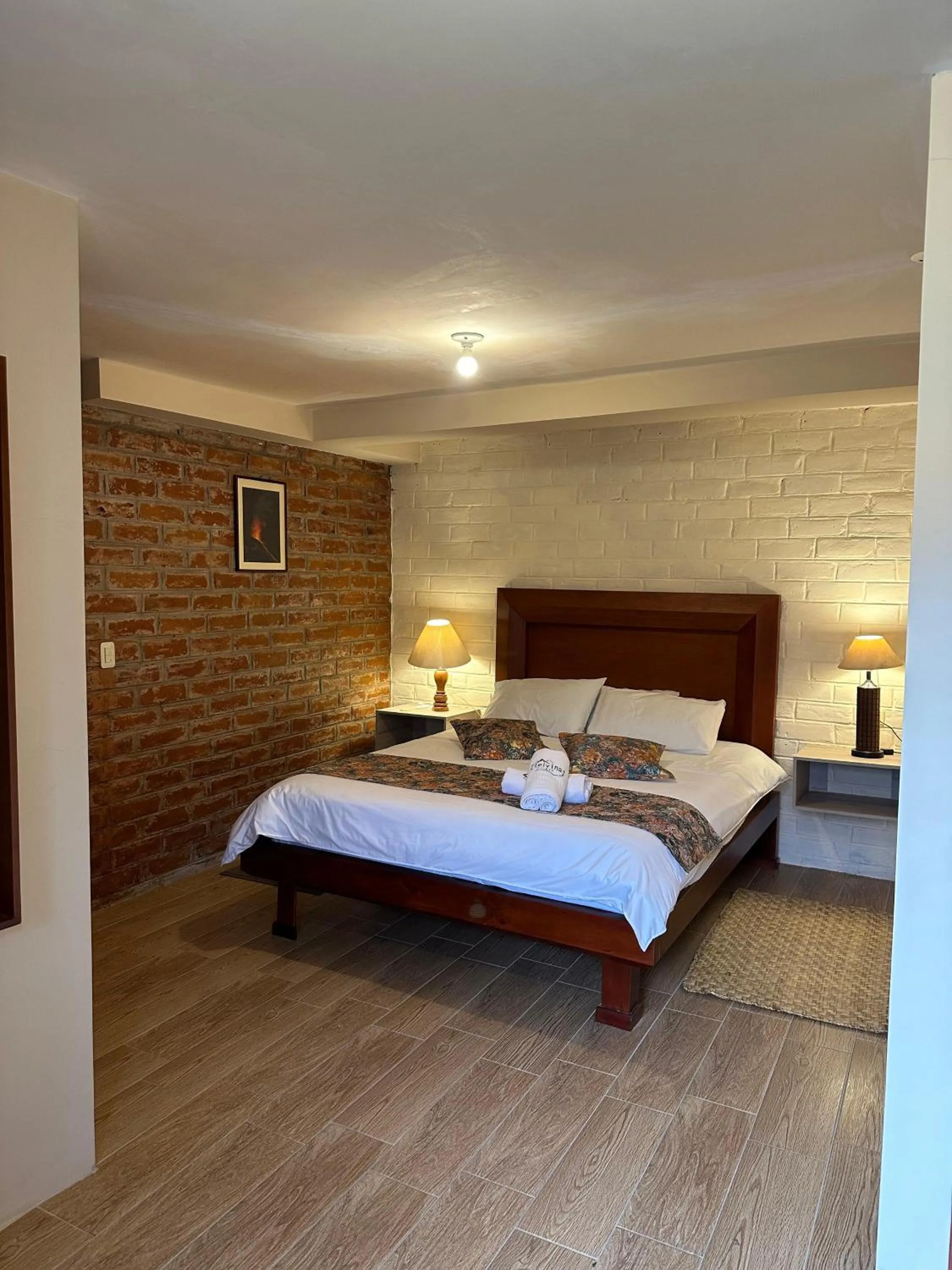 Bed in Spa Hotel Etelvina