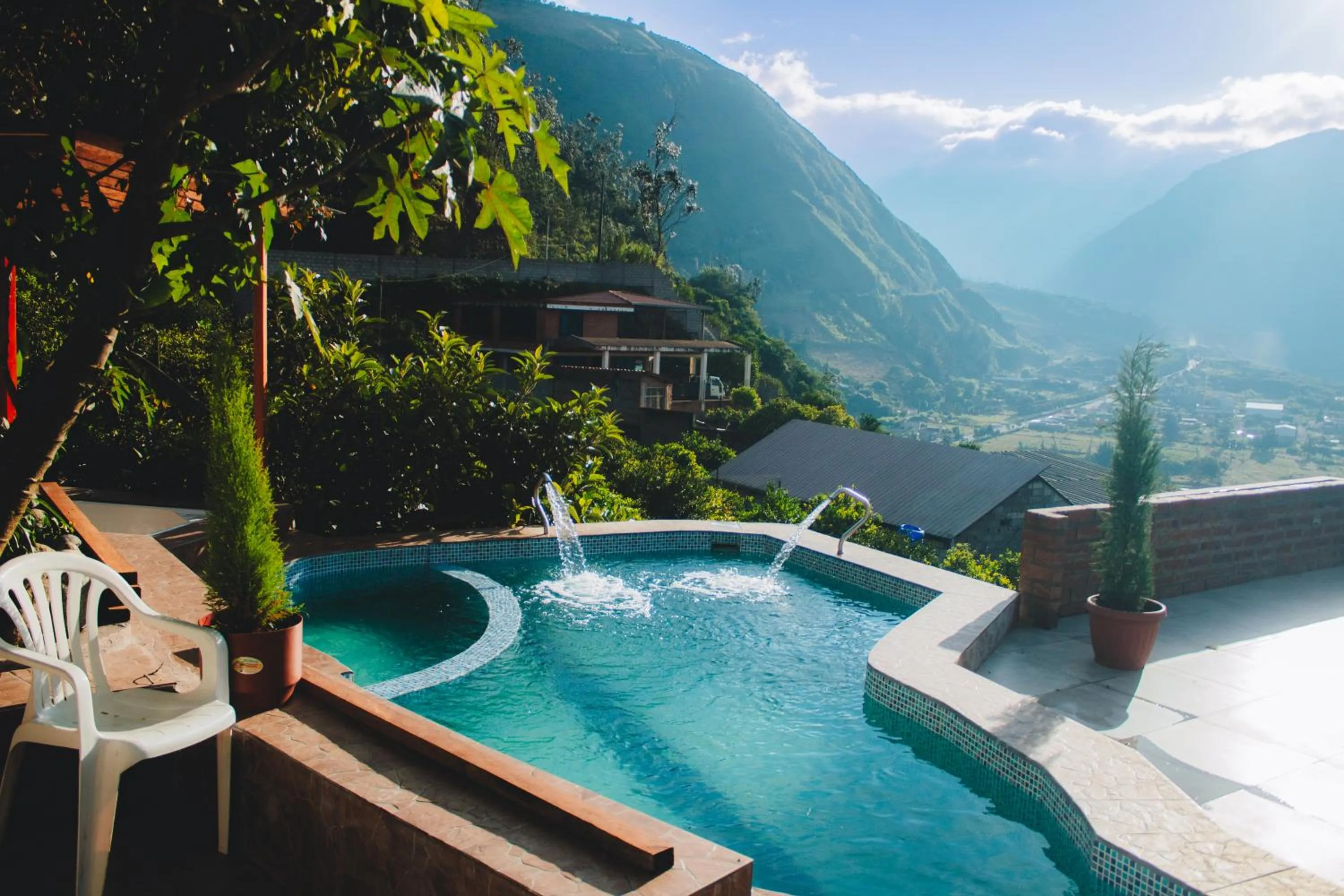 Swimming pool in Spa Hotel Etelvina
