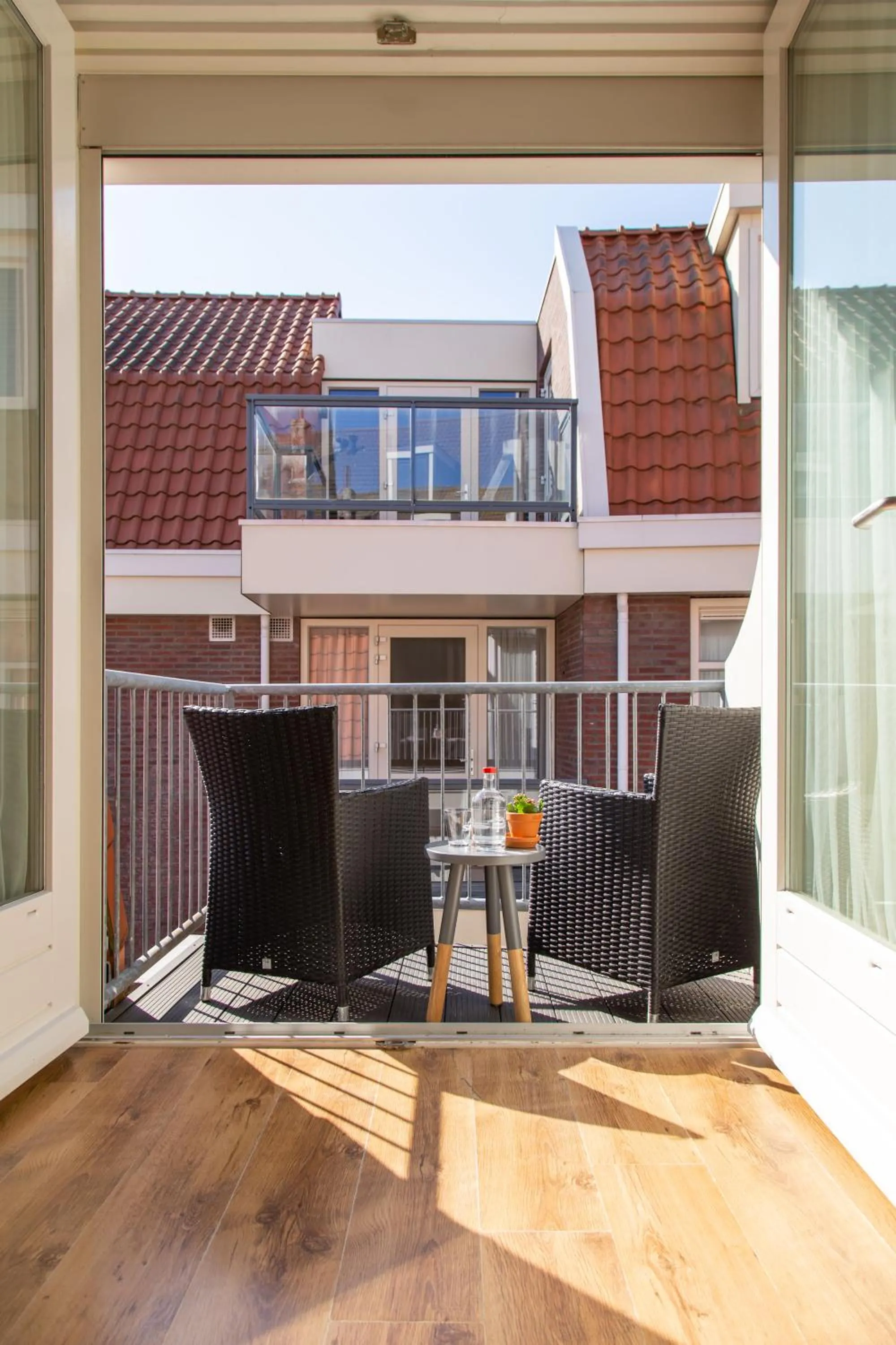 Balcony/Terrace in Hotel Pannenkoekhuis Vierwegen