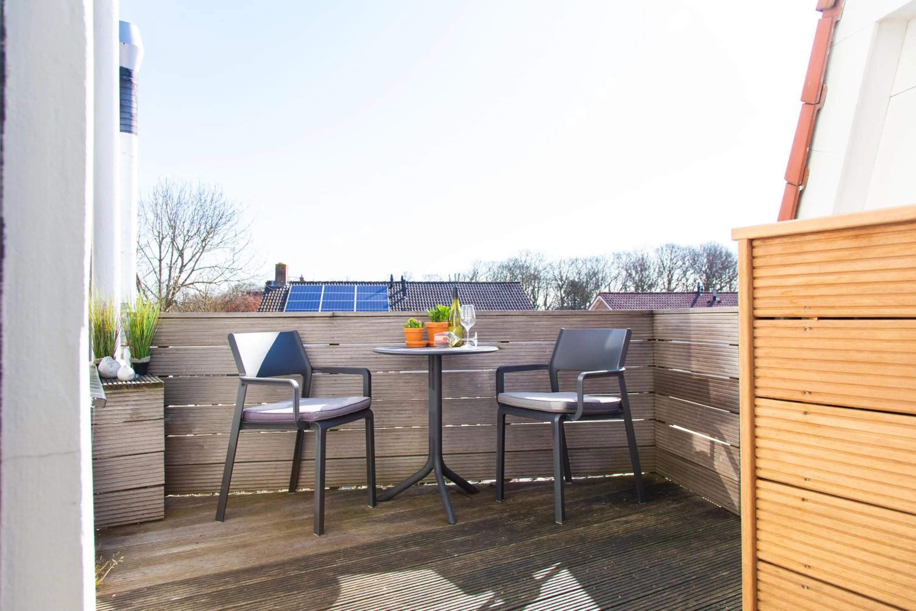 Balcony/Terrace in Hotel Pannenkoekhuis Vierwegen