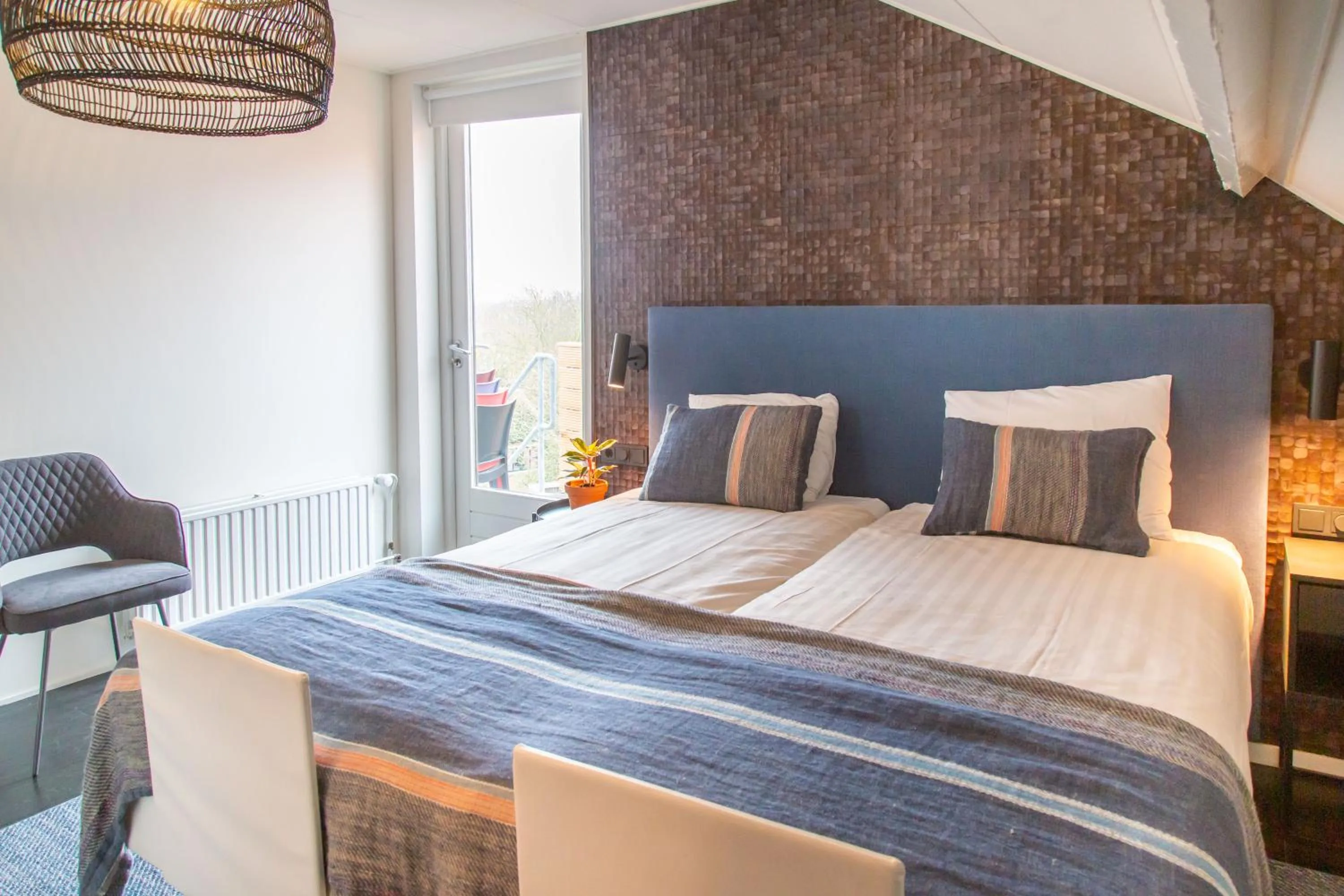 Bed in Hotel Pannenkoekhuis Vierwegen