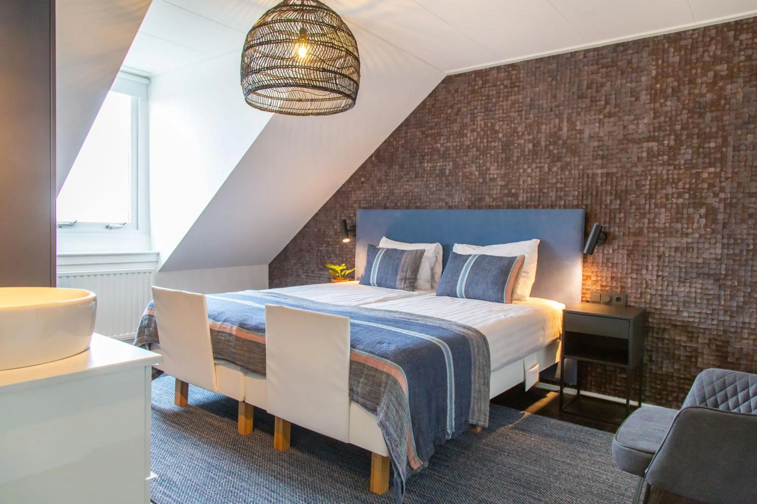 Bed in Hotel Pannenkoekhuis Vierwegen