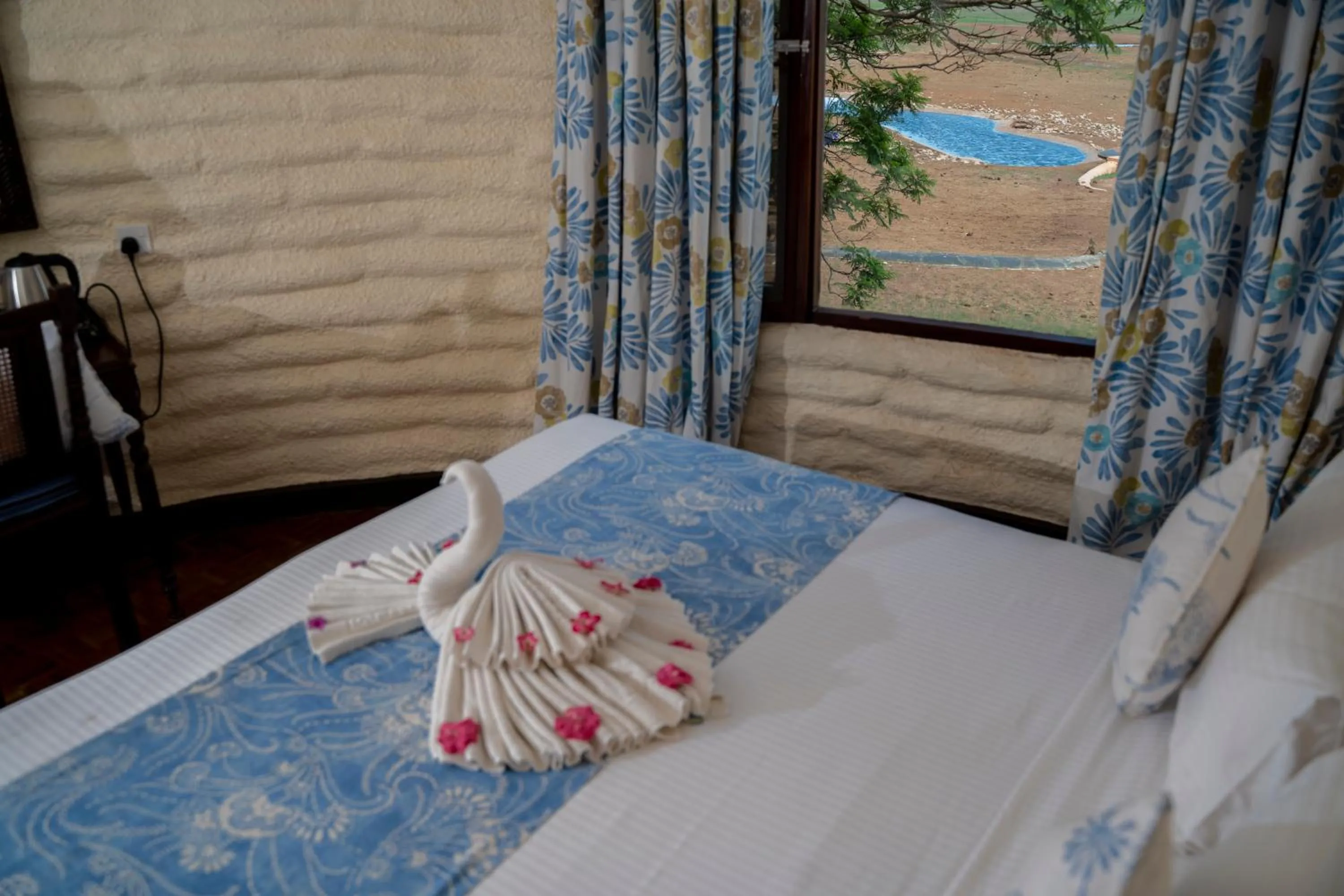 Photo of the whole room, Bed in Salt Lick Safari Lodge