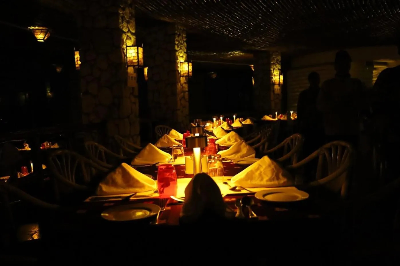 Restaurant/places to eat in Salt Lick Safari Lodge