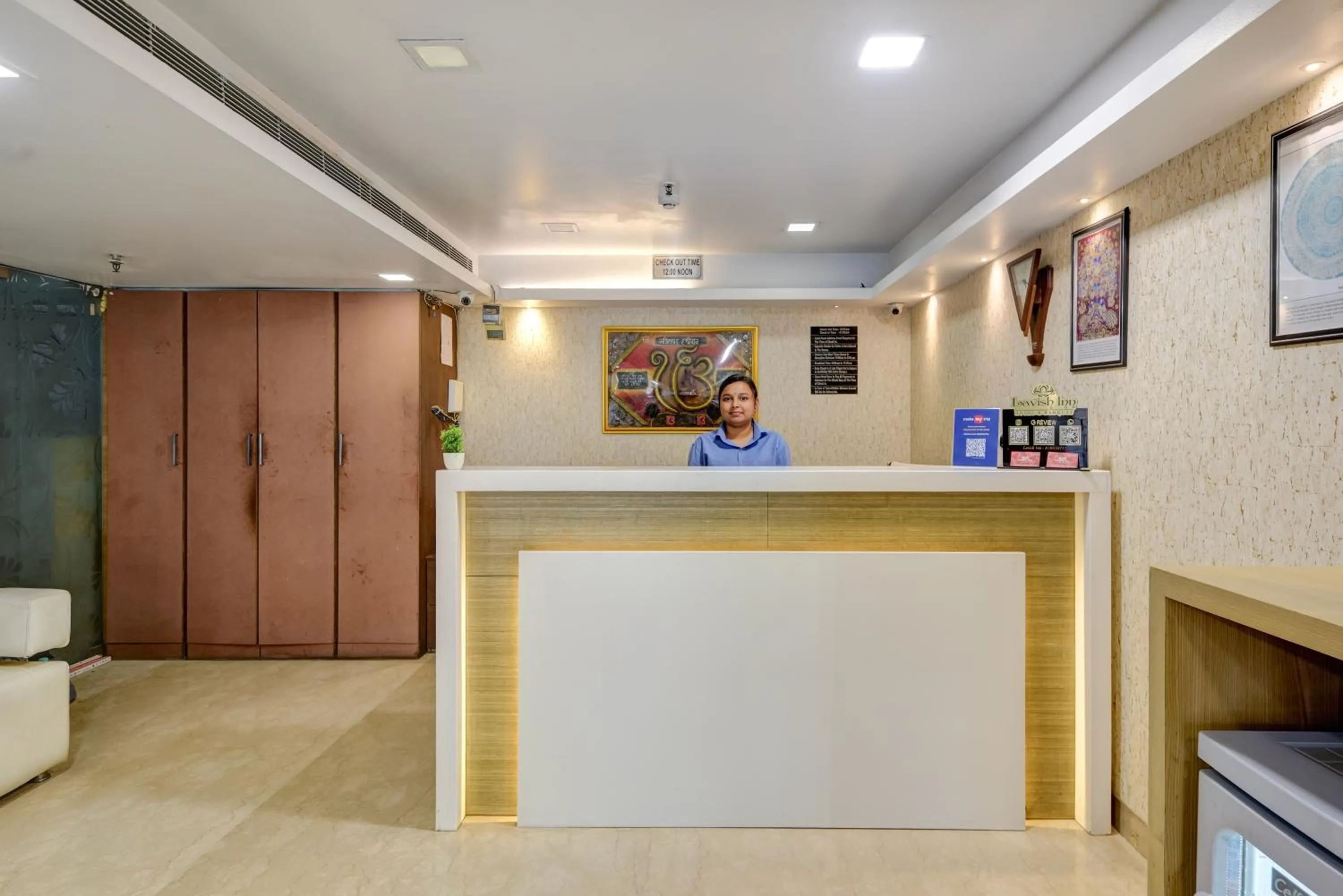 Lobby or reception in Qotel Signature Lavish Inn Rajouri Garden