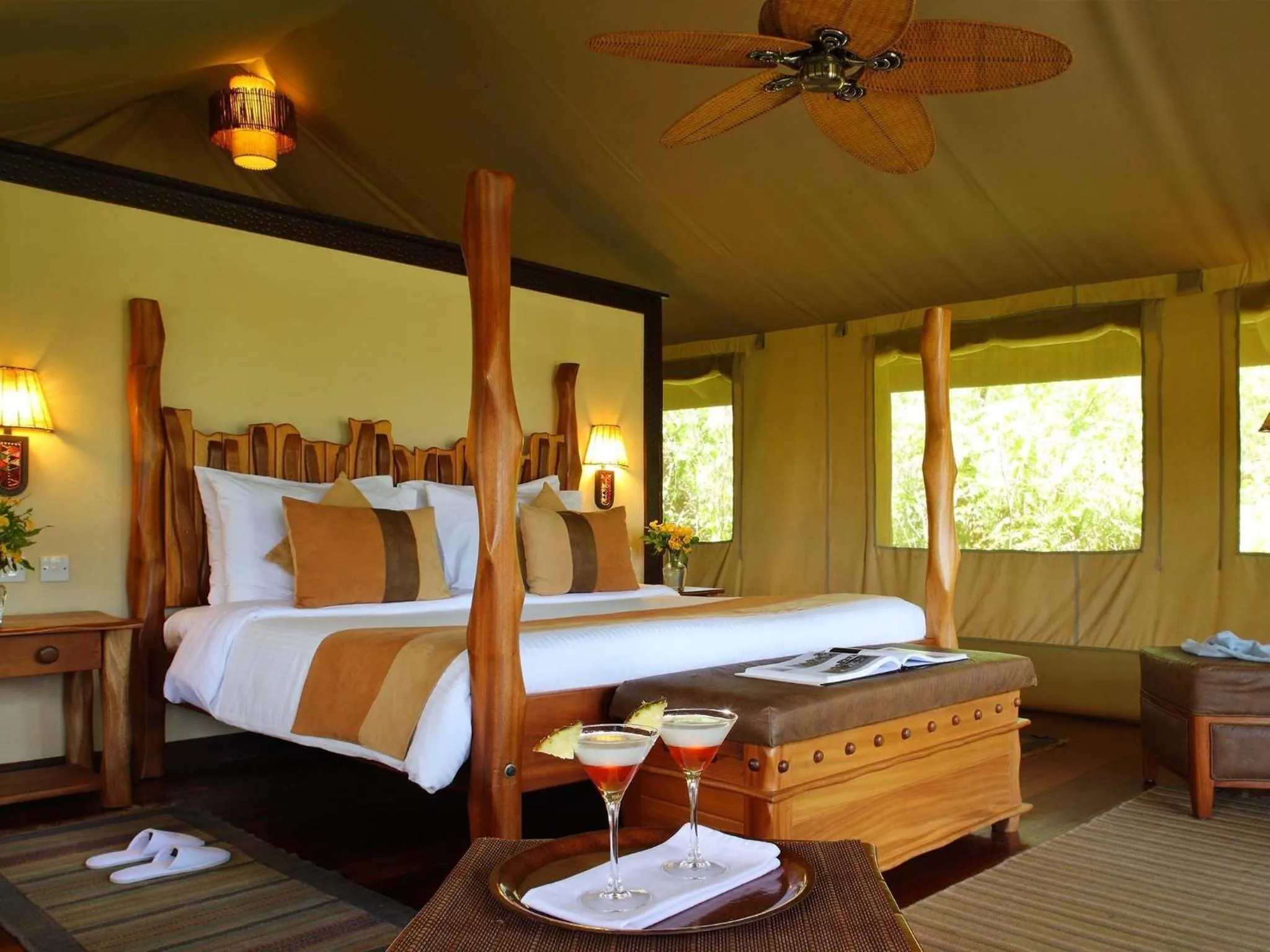 Photo of the whole room, Bed in Sarova Mara Game Camp