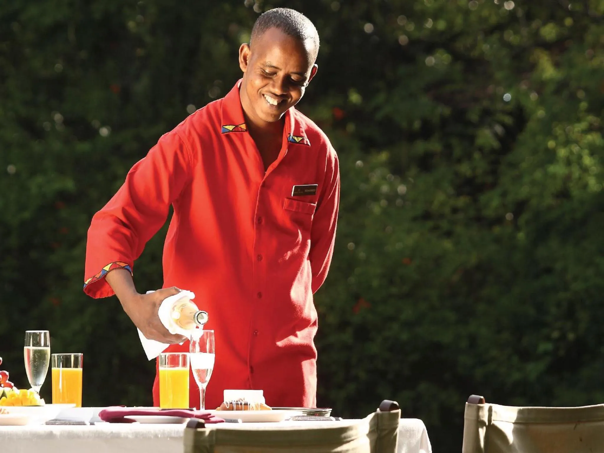 Staff in Sarova Mara Game Camp