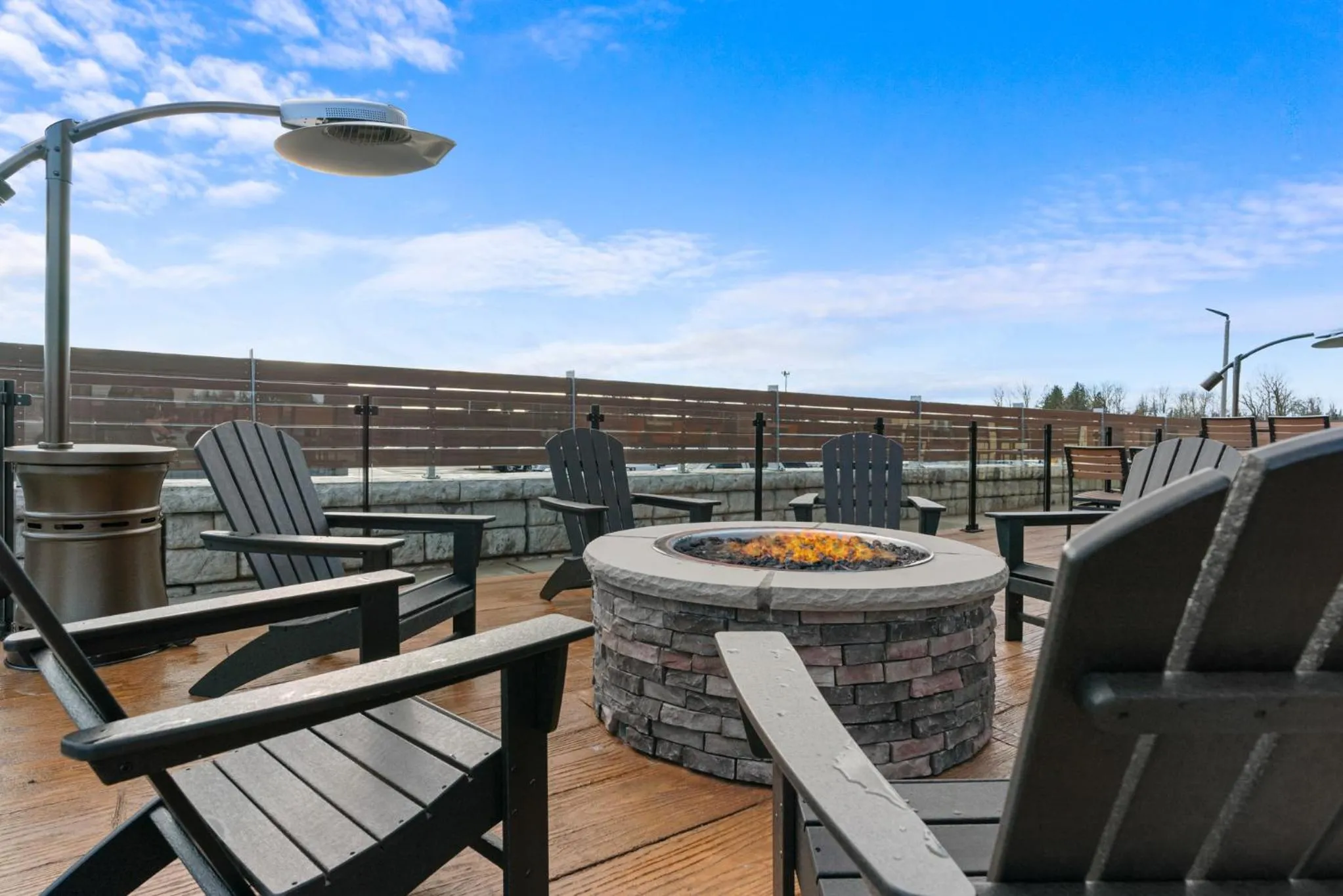 fireplace in Cobblestone Hotel & Suites - Lynden